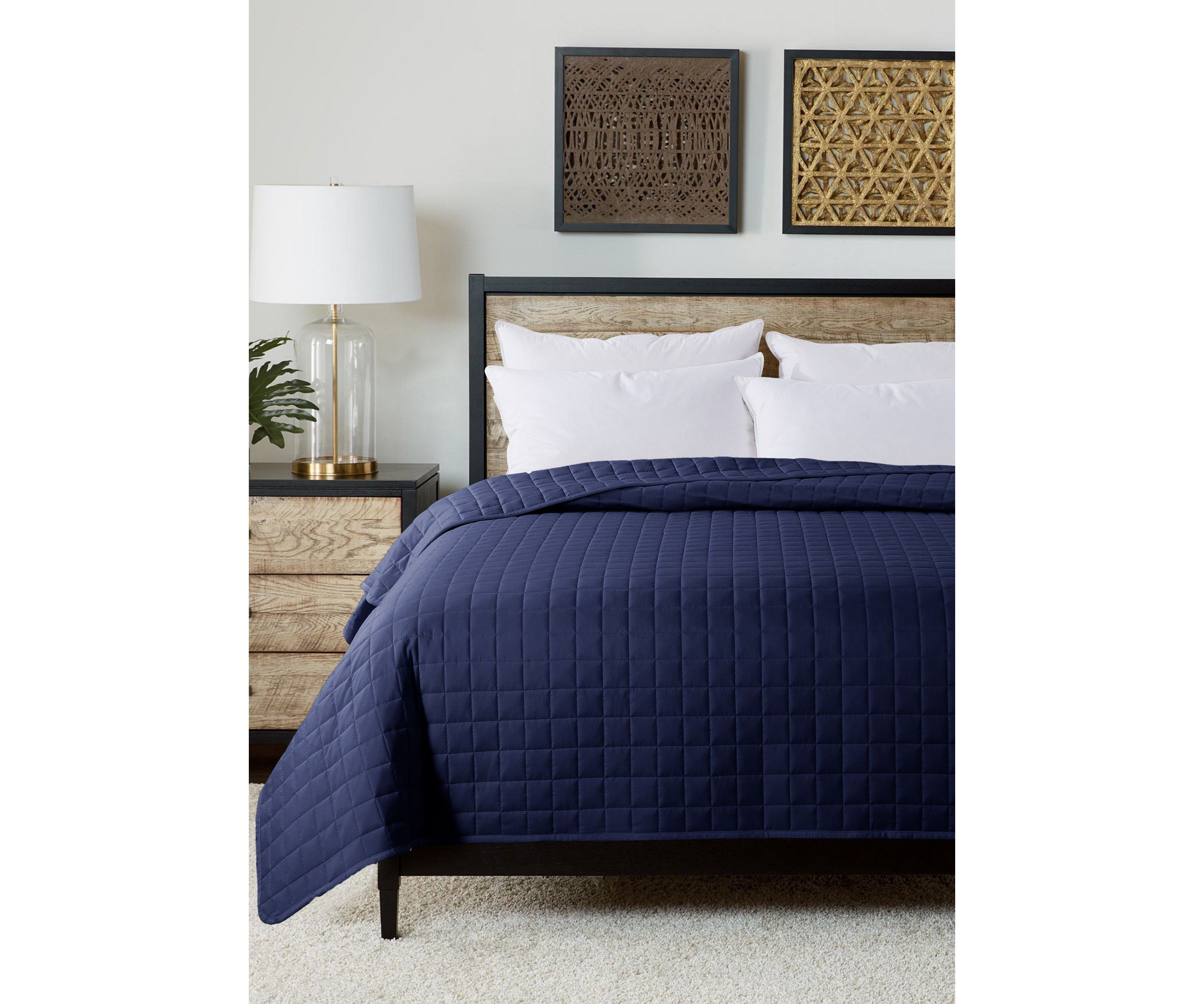 Velvet Trim Down Alternative Blanket