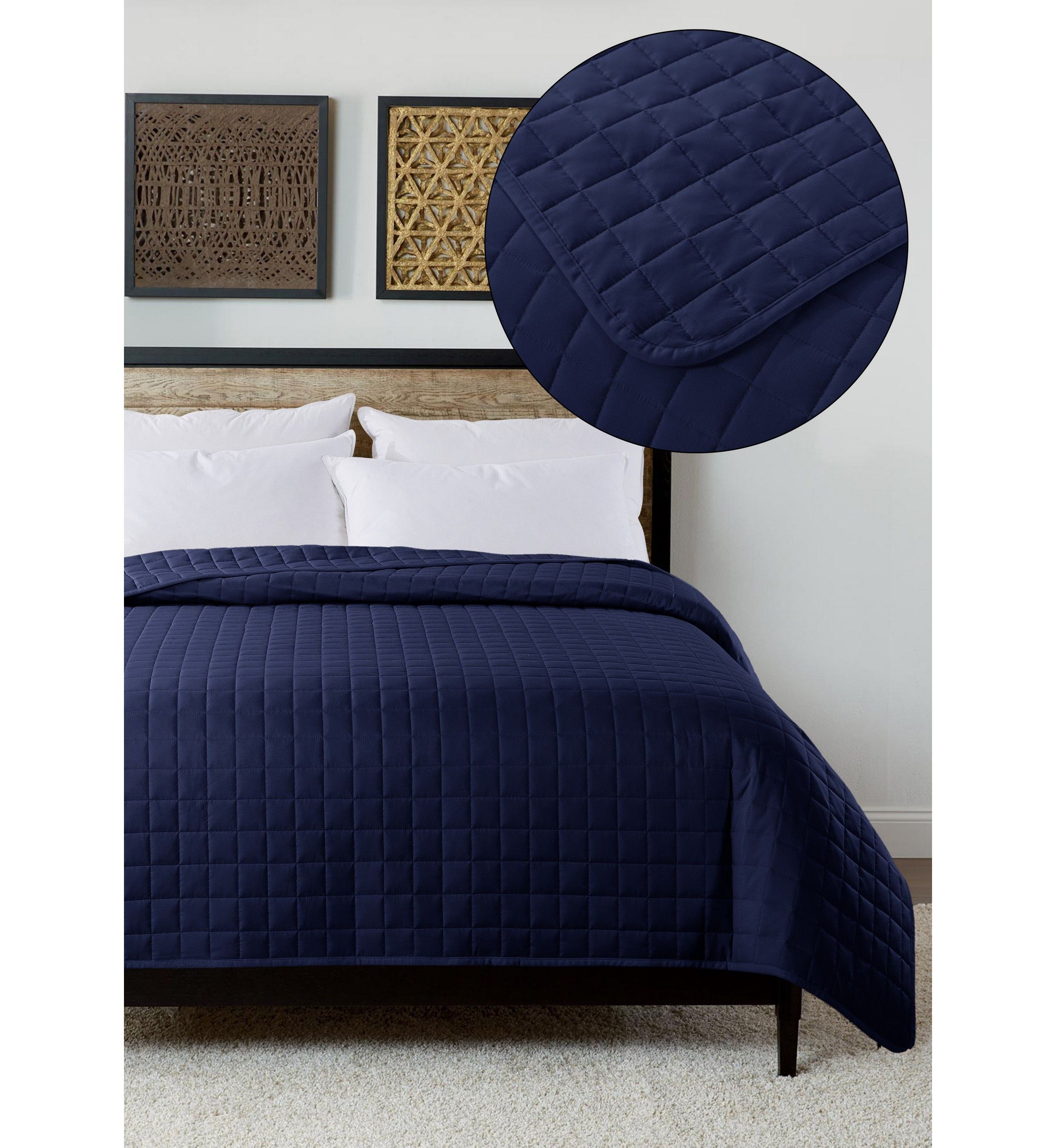 Velvet Trim Down Alternative Blanket