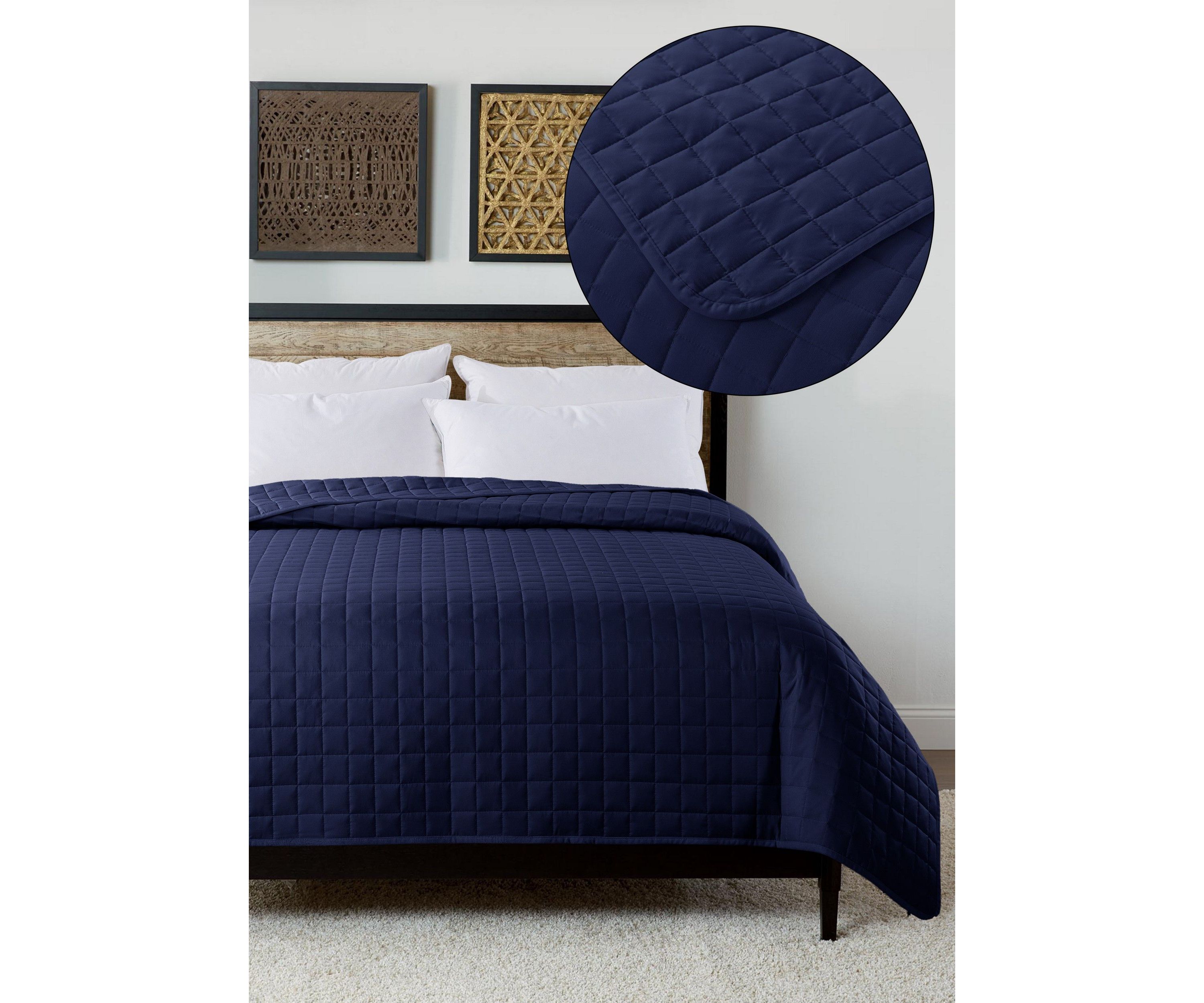 Velvet Trim Down Alternative Blanket
