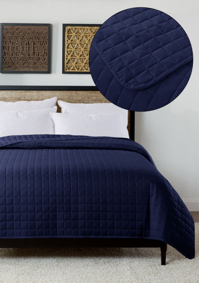Velvet Trim Down Alternative Blanket