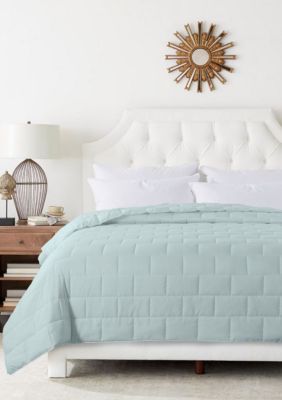 St. James Home Subway Tile Stitch Down Alternative Blanket, Full/Queen