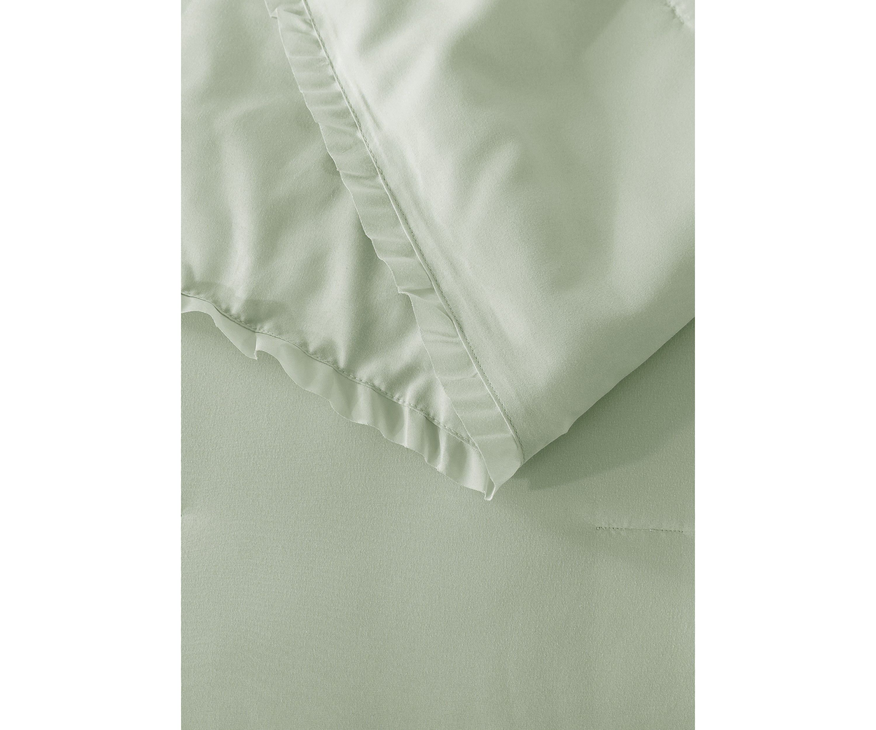 Ruffled Edge Down Alternative Blanket