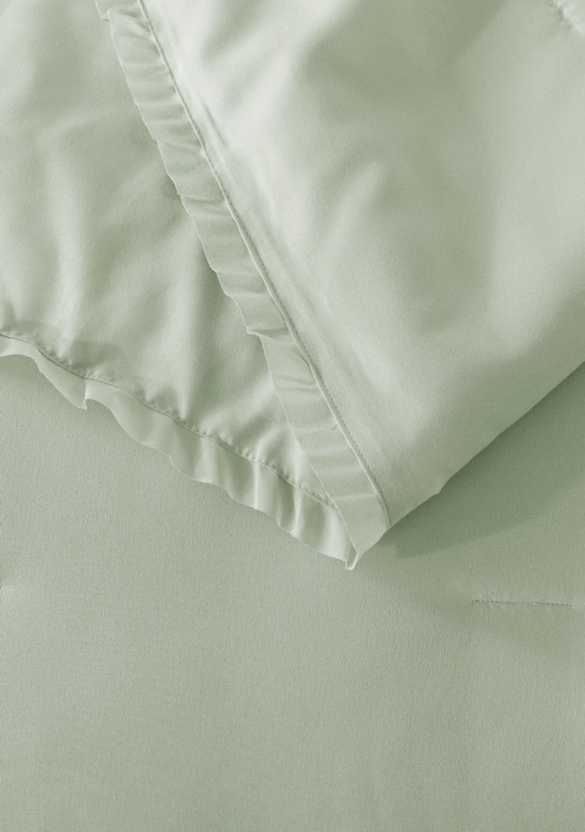 Ruffled Edge Down Alternative Blanket