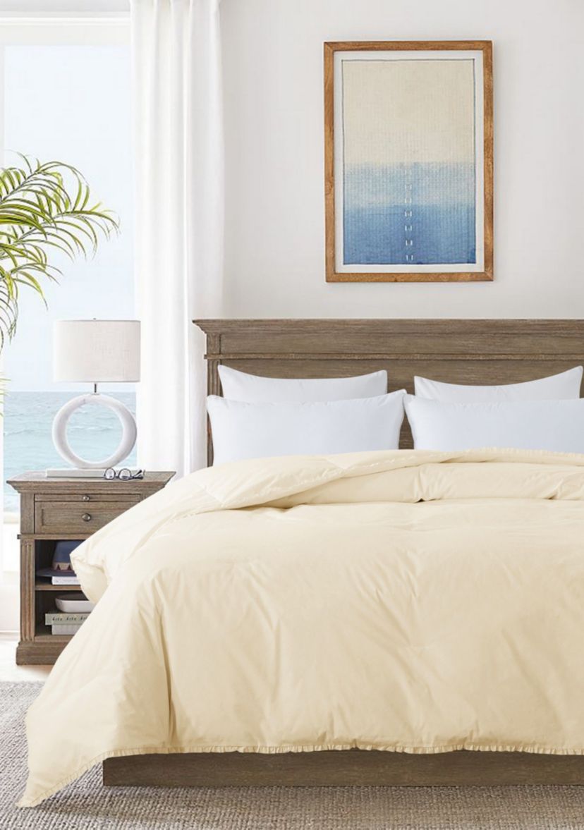 Ruffled Edge Down Comforter