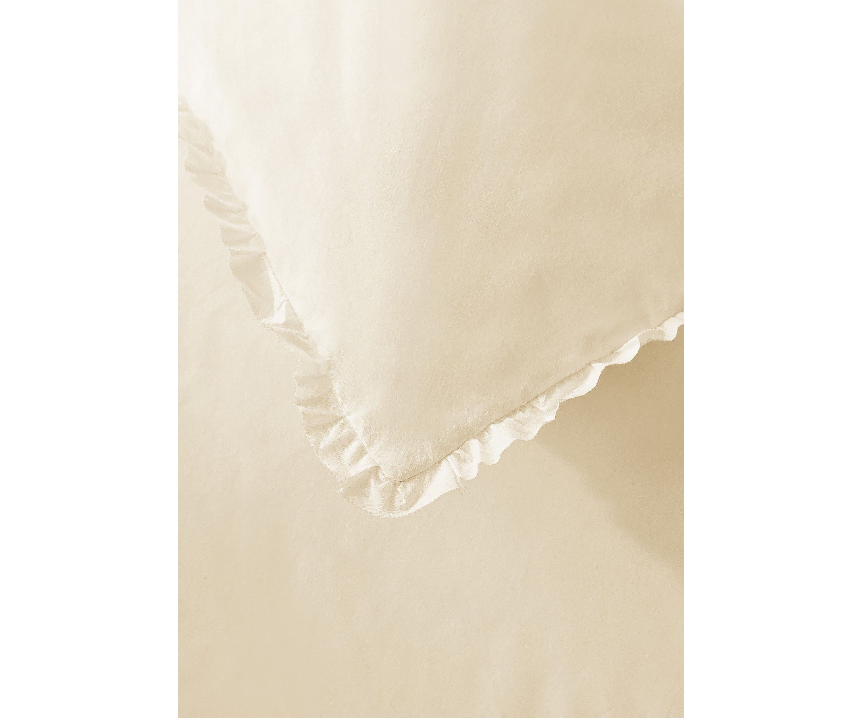 Ruffled Edge Down Comforter