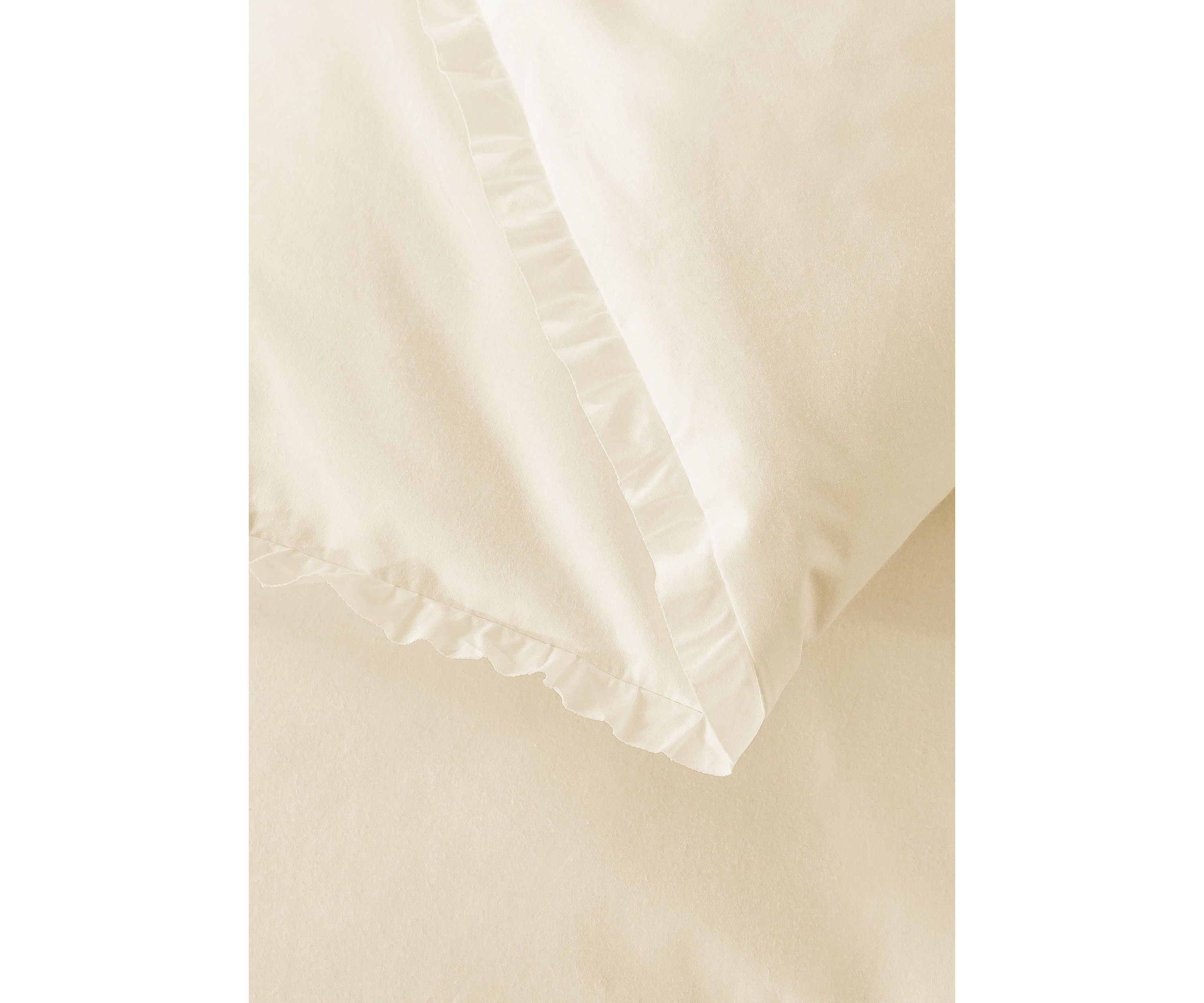 Ruffled Edge Down Comforter
