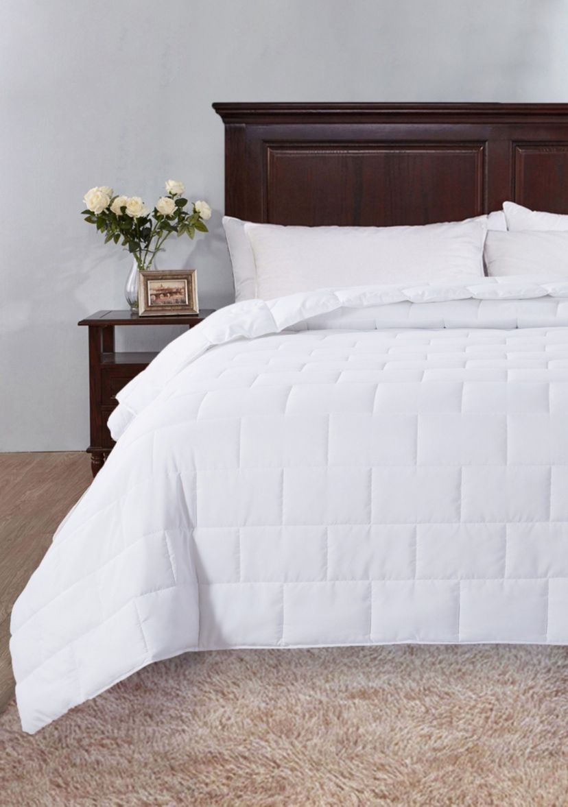 White Goose Nano Down and Feather Blanket