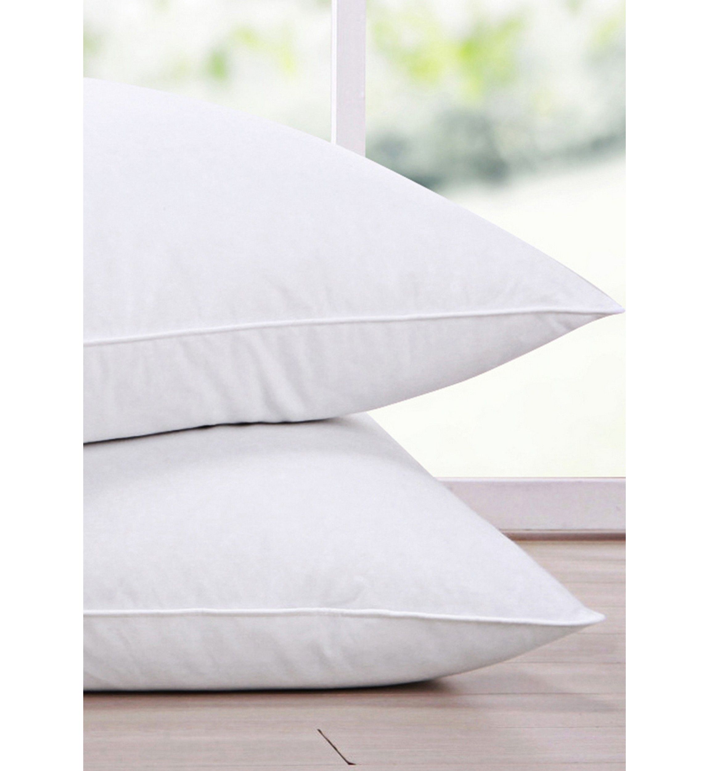 Twin Pack White Goose Nano Down and Feather Pillows