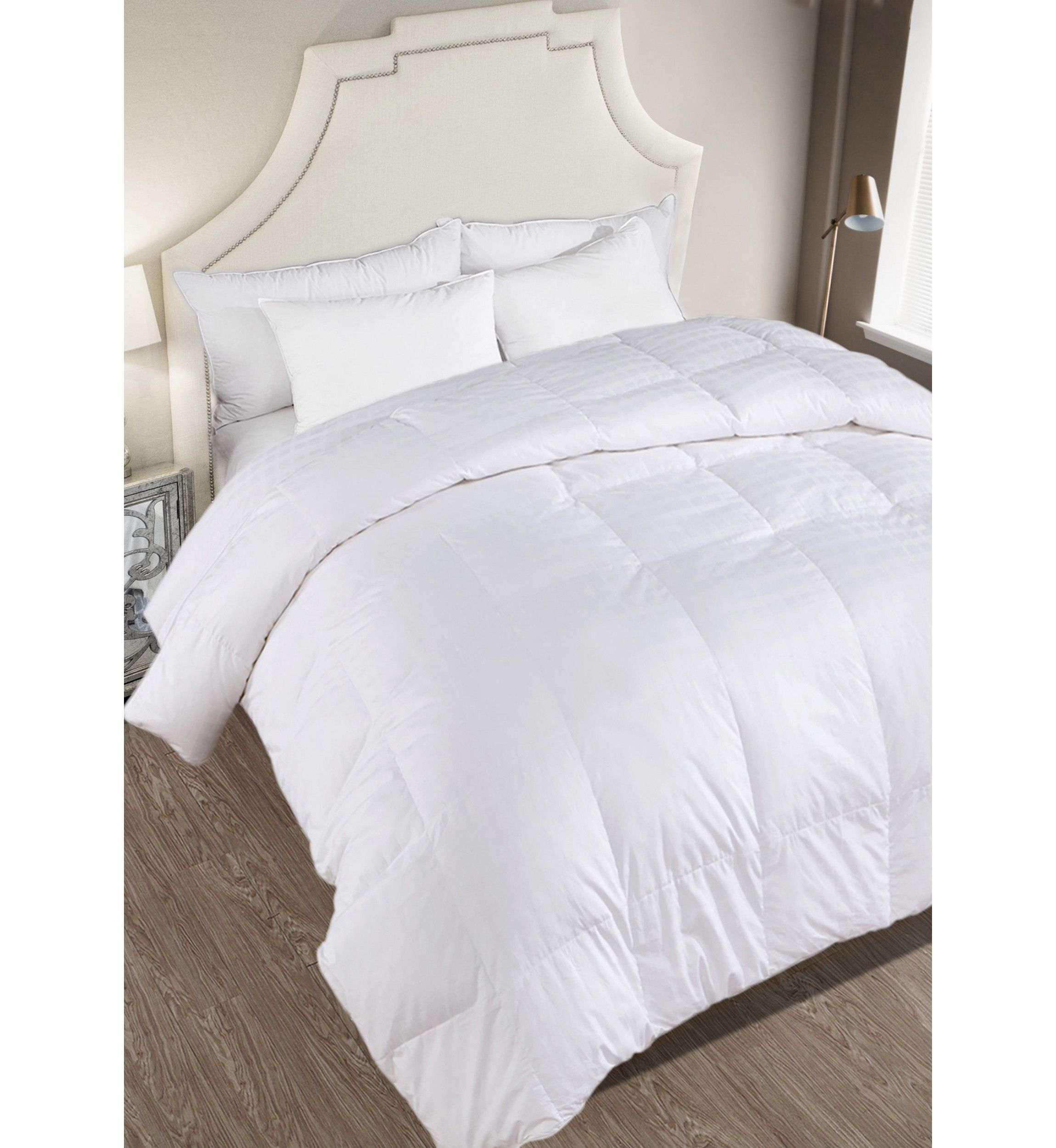 Ultra Warm White Goose Nano Down and Feather Comforter