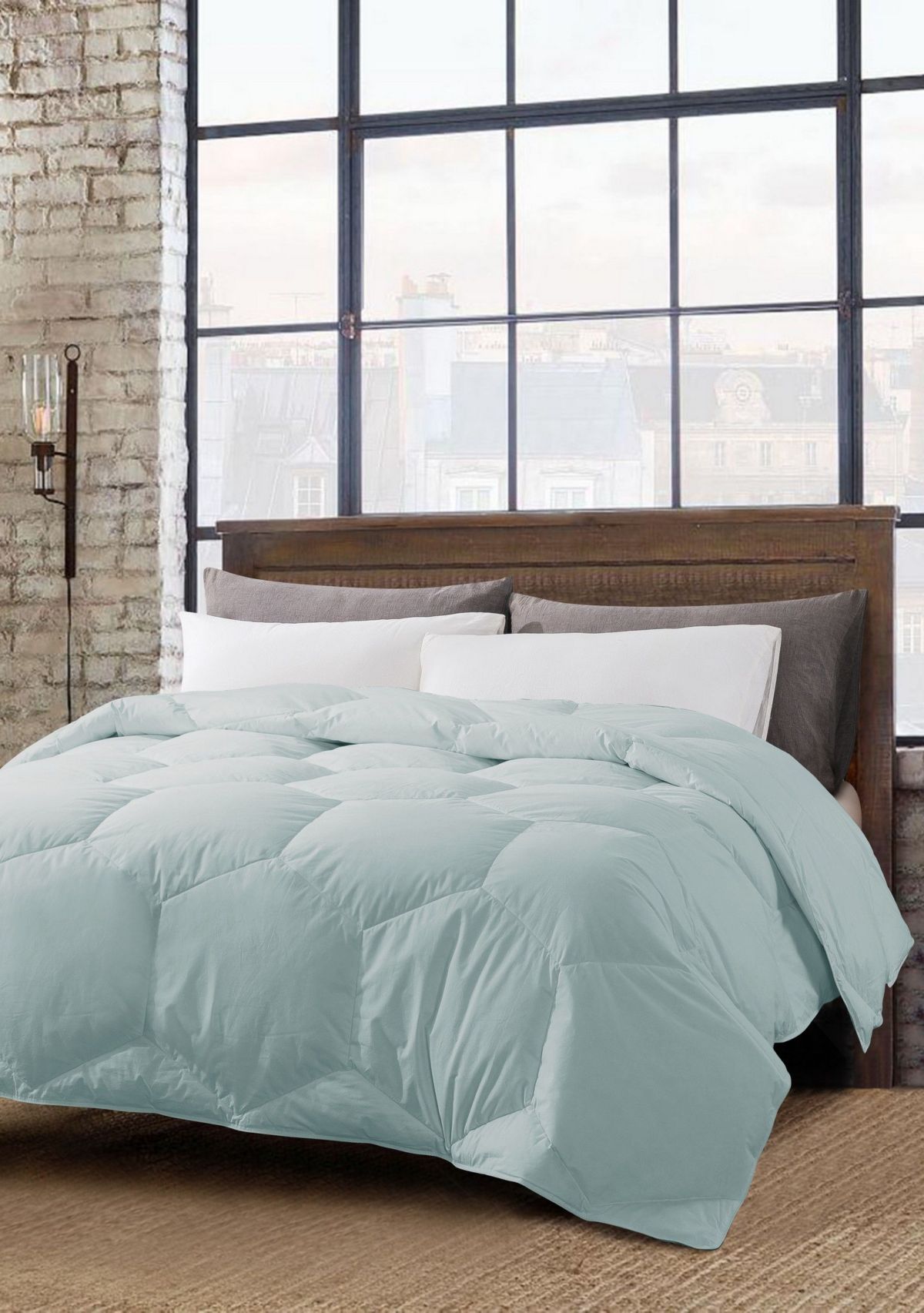 Honeycomb Stitch Down Alternative Comforter