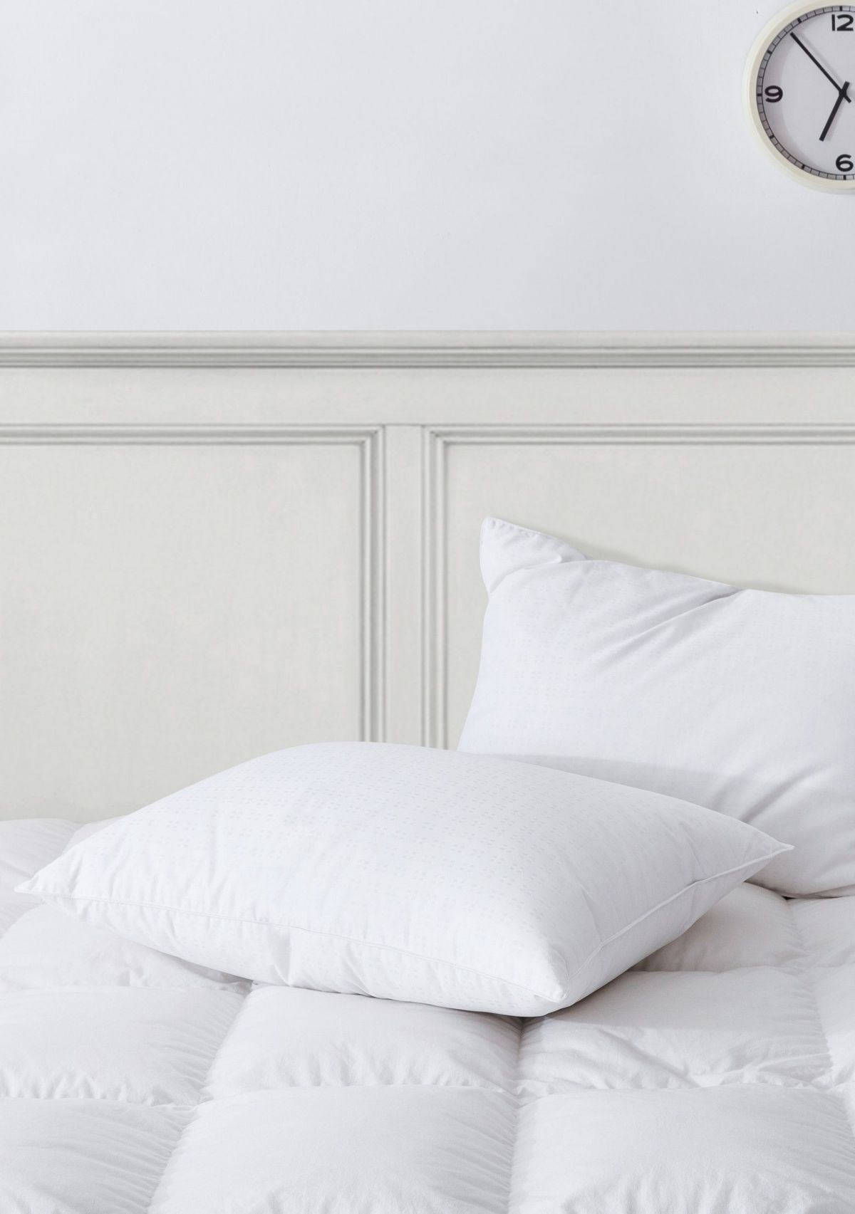 Twin Pack White Goose Nano Down and Feather Pillow