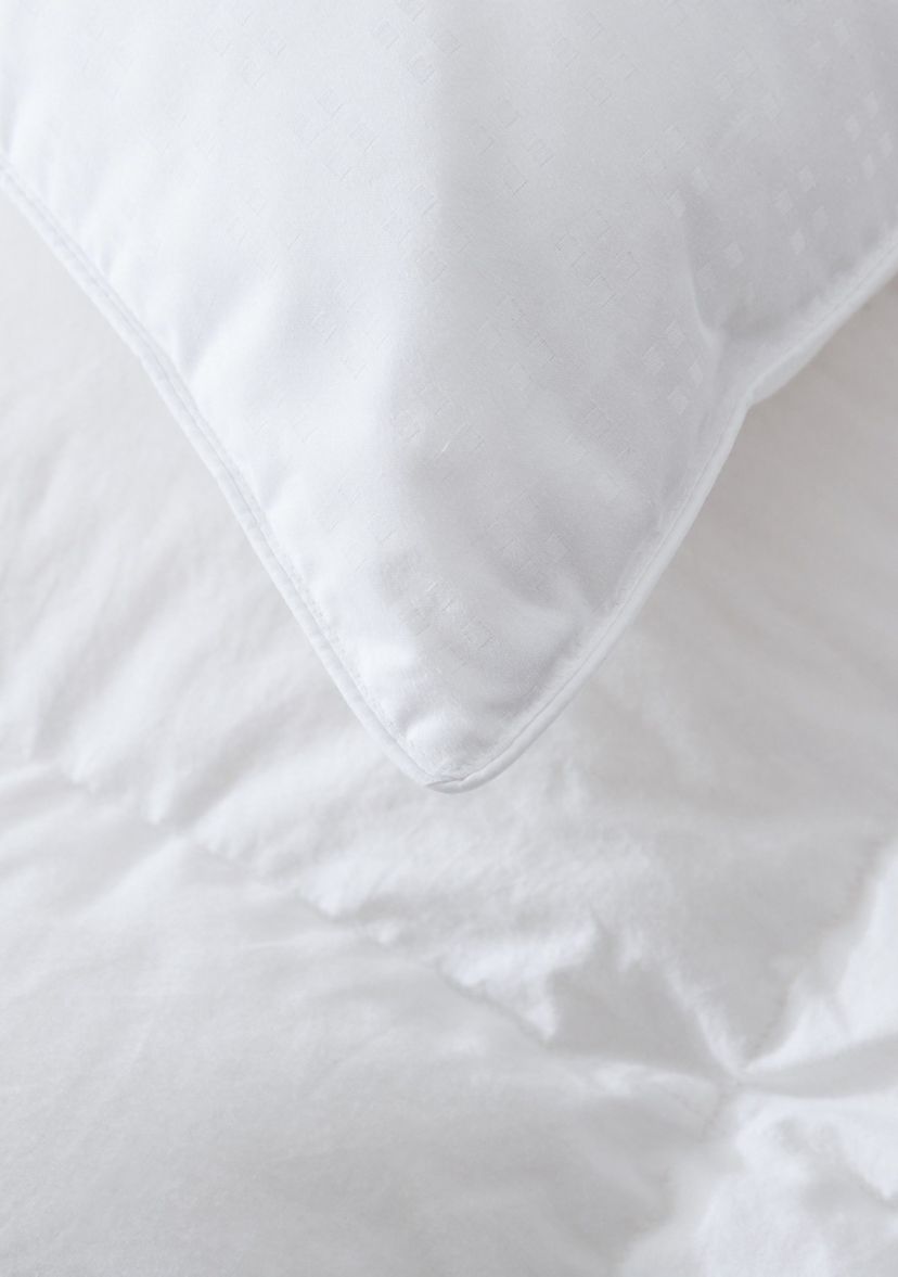 Twin Pack White Goose Nano Down and Feather Pillow