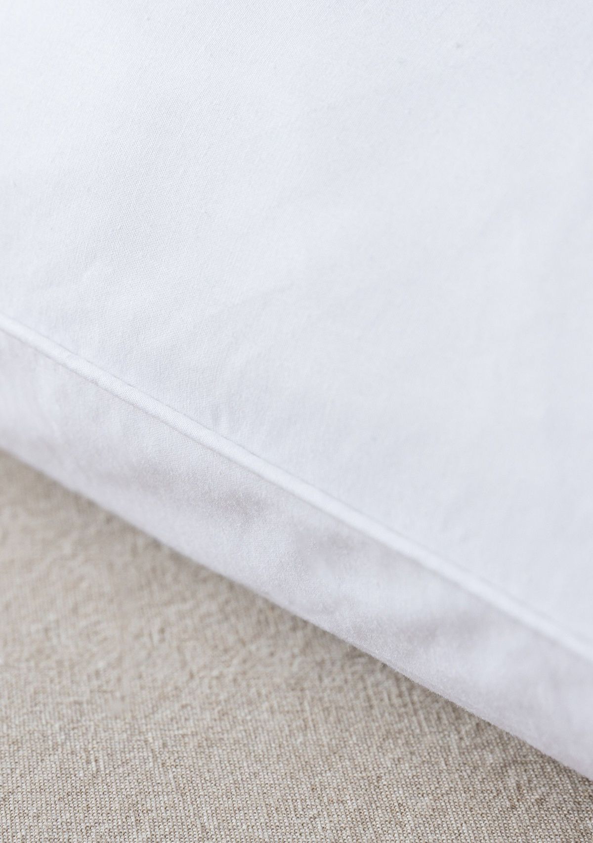 Twin Pack White Goose Feather and Down Blend Pillow