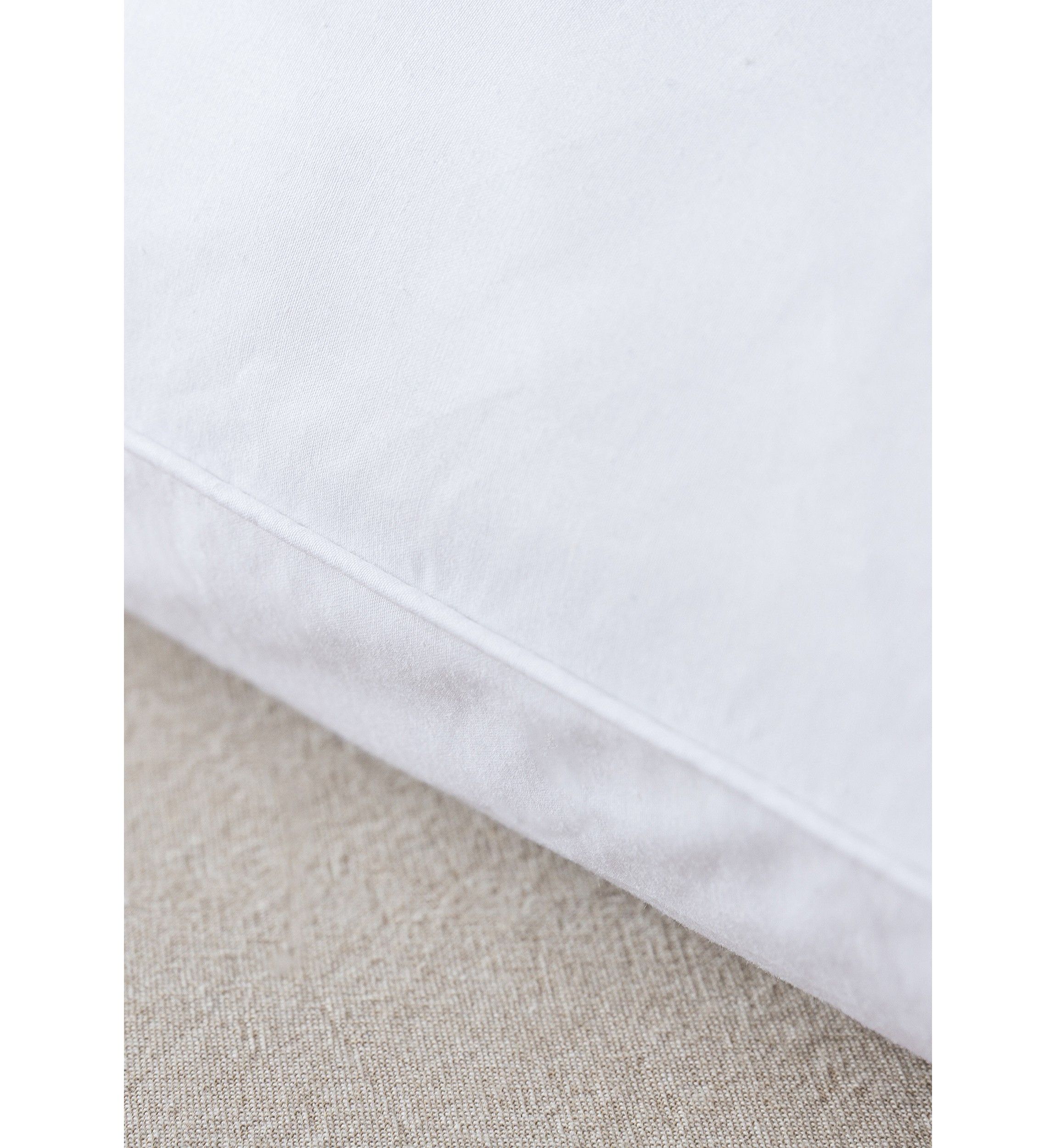 Twin Pack White Goose Feather and Down Blend Pillow