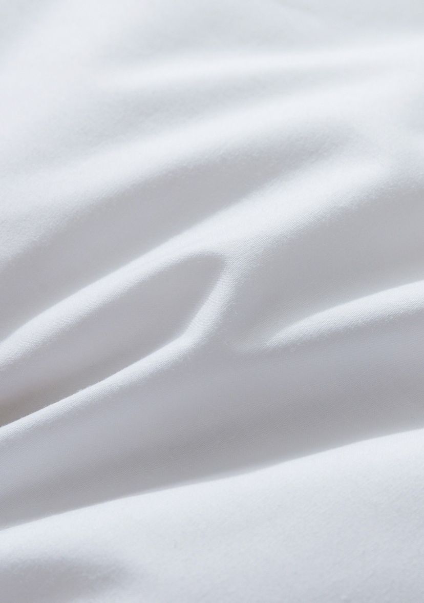 Twin Pack White Goose Feather Down Blend Pillow