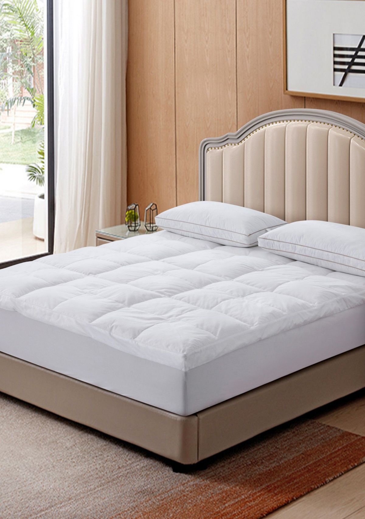 Triple Chamber Down & Feather Mattress Topper 