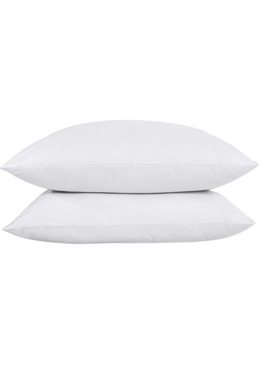 Twin Pack White Feather Down Blend Pillow