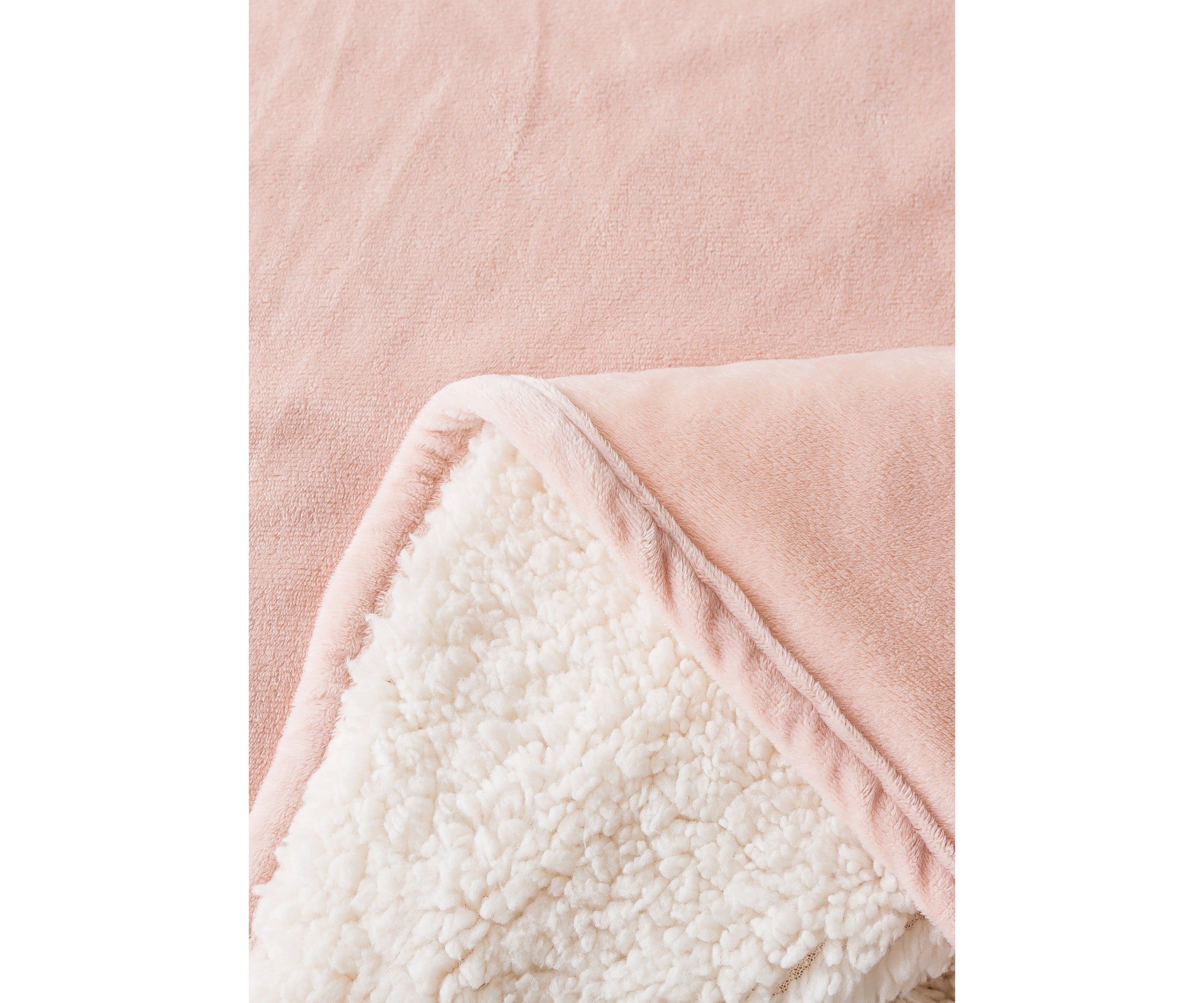 The Work Sack Velvet and Sherpa Wearable Throw