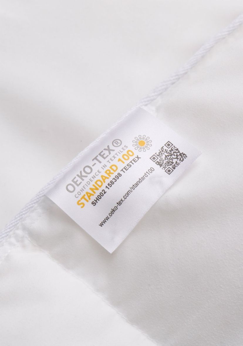 All Season Microfiber White Goose Down and Feather Fiber Comforter