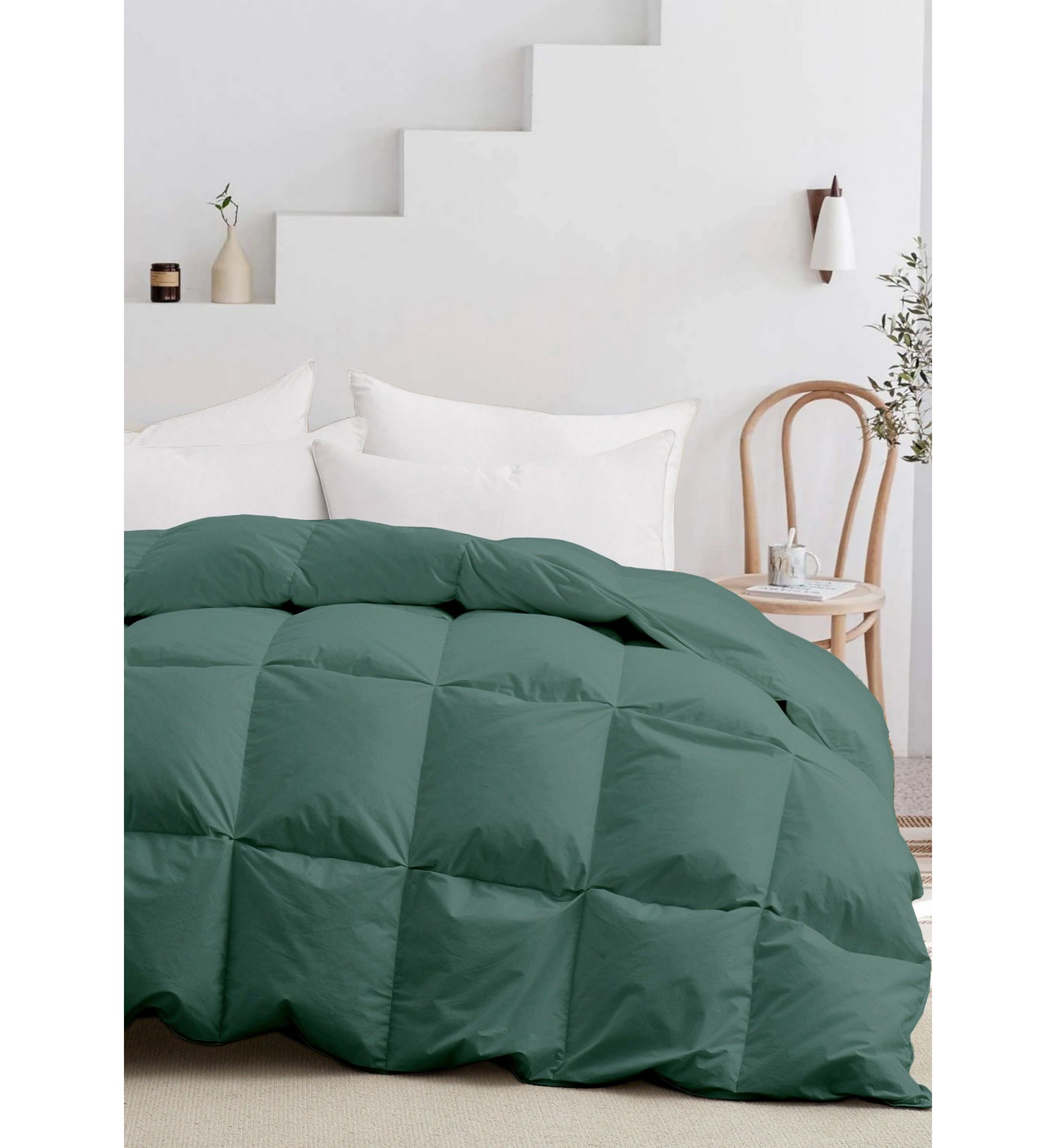 All Season Cotton Down and Feather Comforter