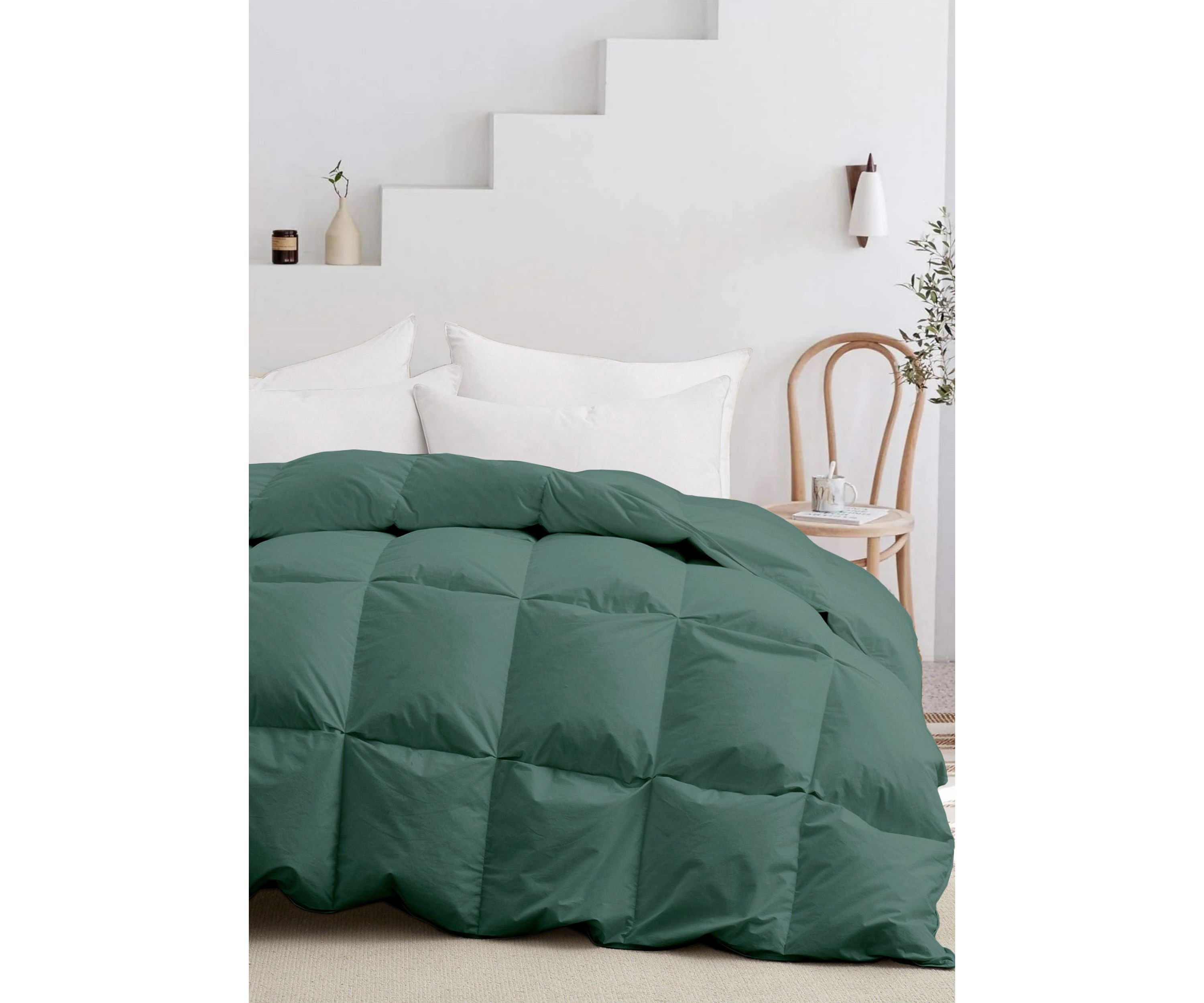 All Season Cotton Down and Feather Comforter