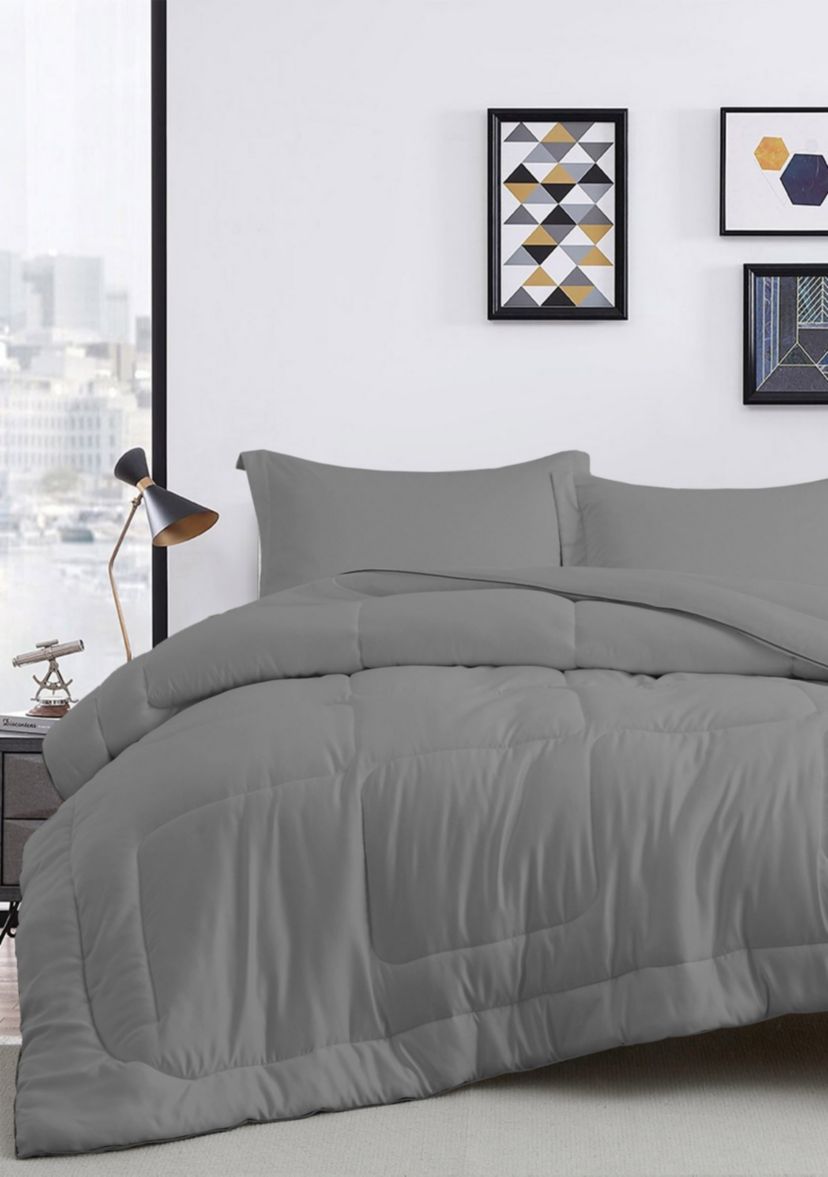 All Season Satin Down Alternative Comforter Set