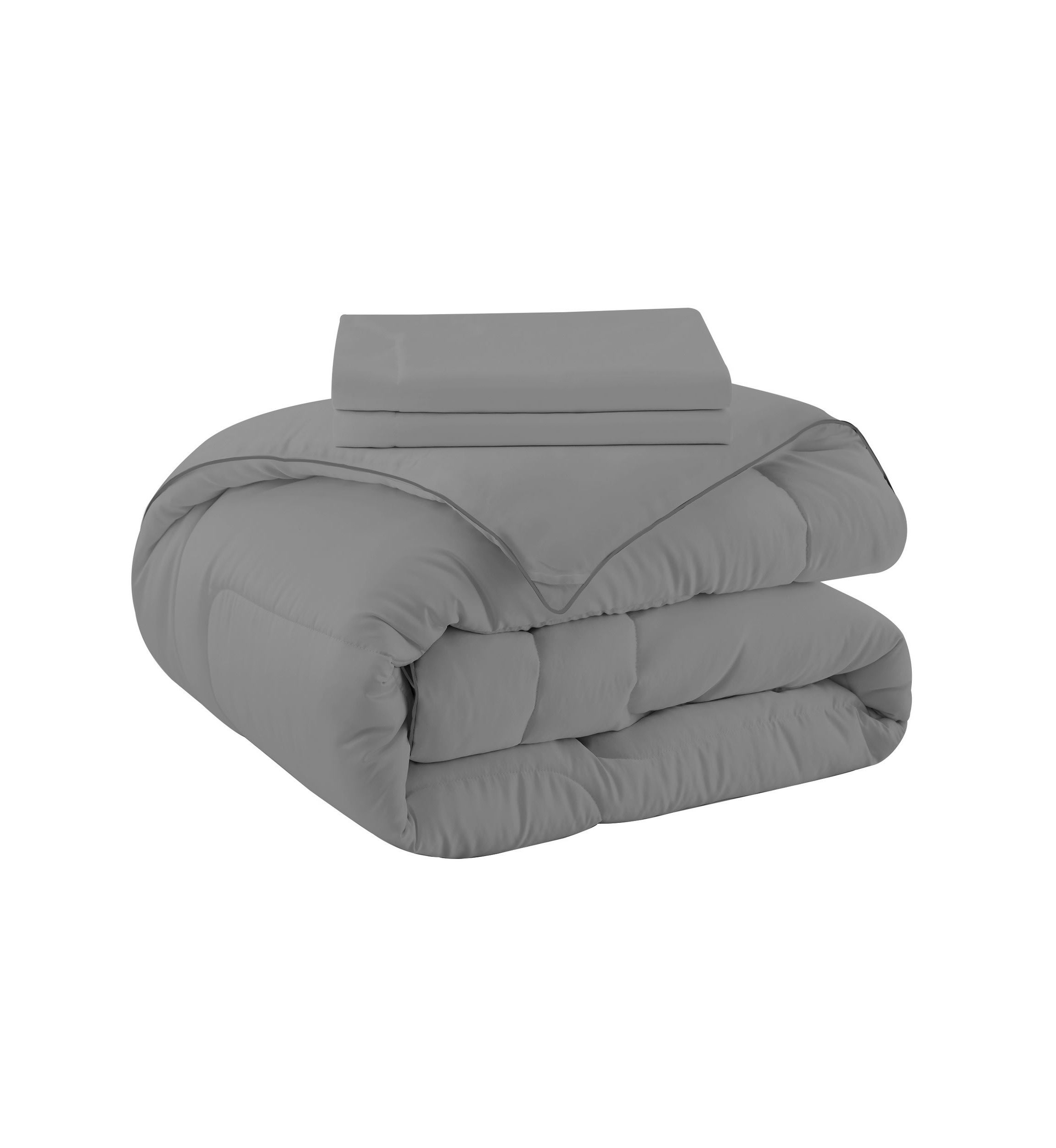 All Season Satin Down Alternative Comforter Set
