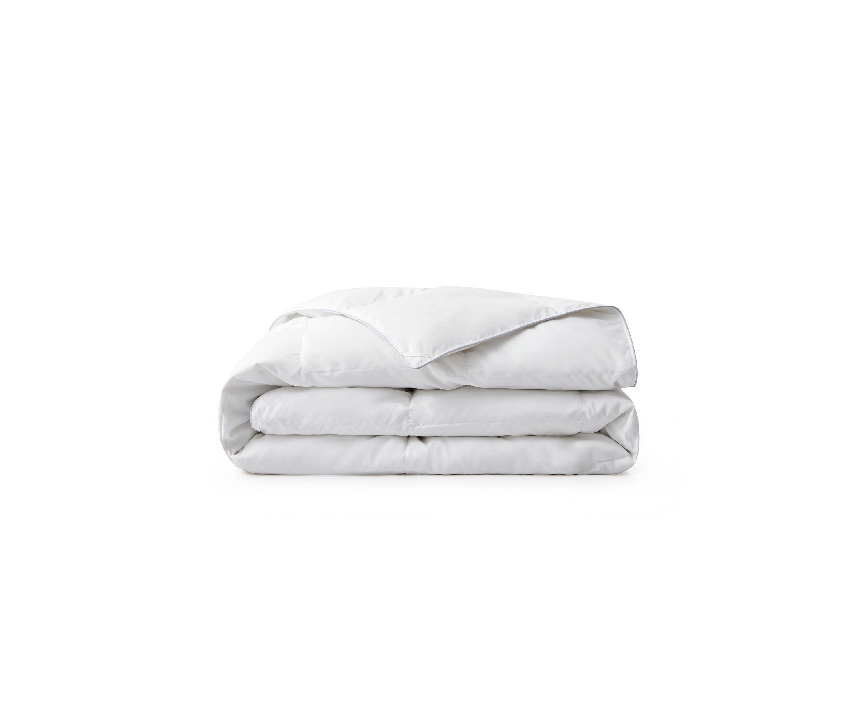 Lightweight Microfiber White Goose Down and Feather Fiber Comforter