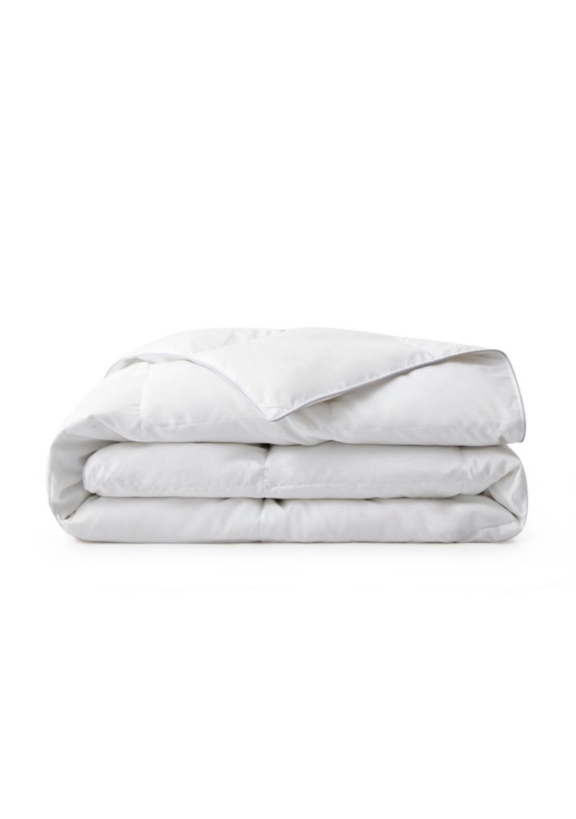 Lightweight Microfiber White Goose Down and Feather Fiber Comforter