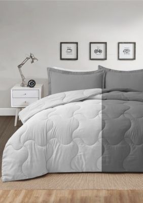 Lightweight Reversible Down Alternative Comforter Set