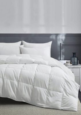 Peace Nest All Season Microfiber White Goose Down and Feather Fiber Comforter
