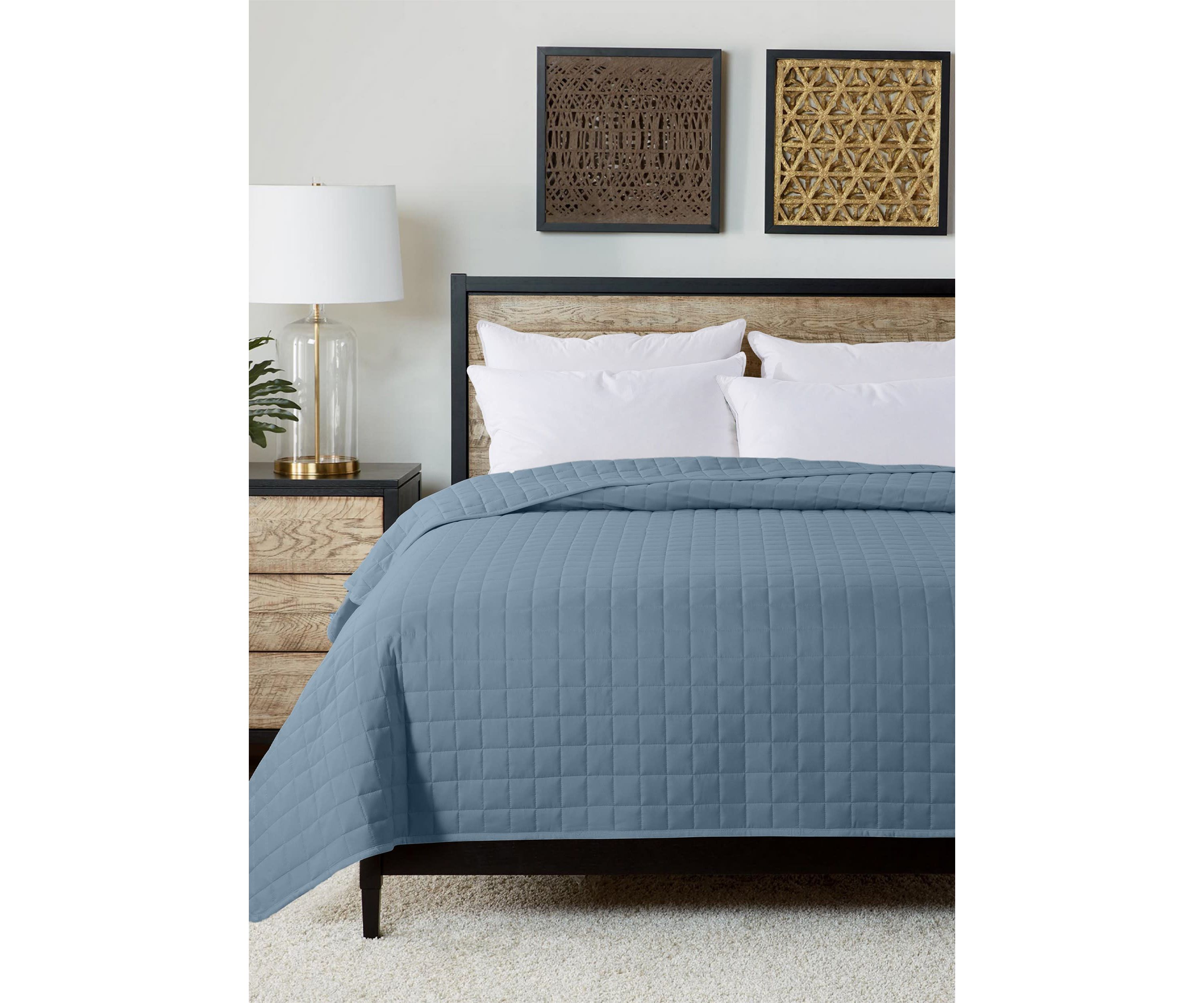 Velvet Trim Down Alternative Blanket