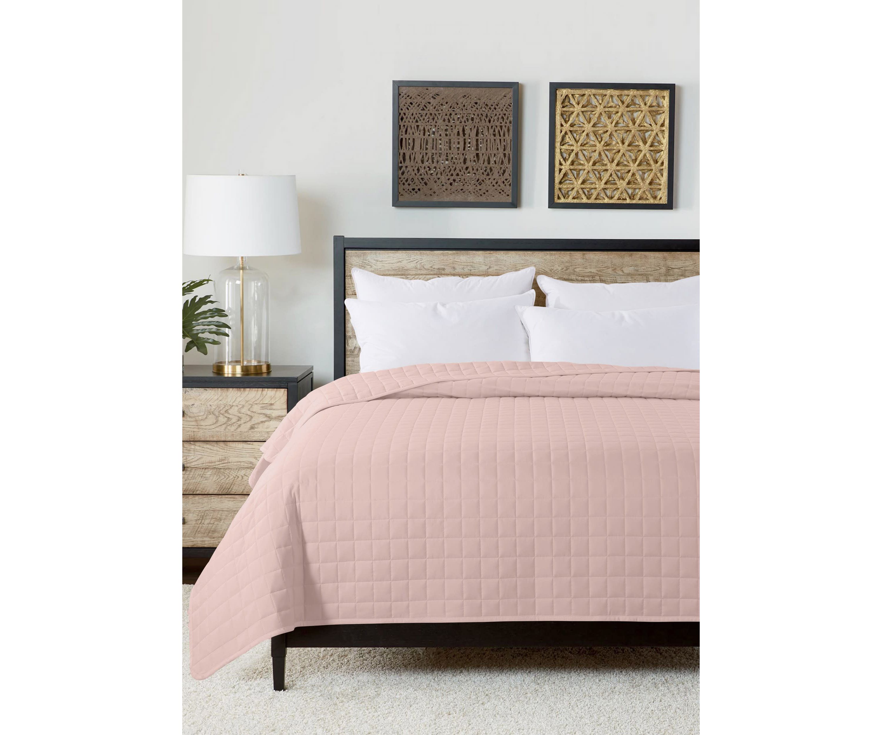 Velvet Trim Down Alternative Blanket