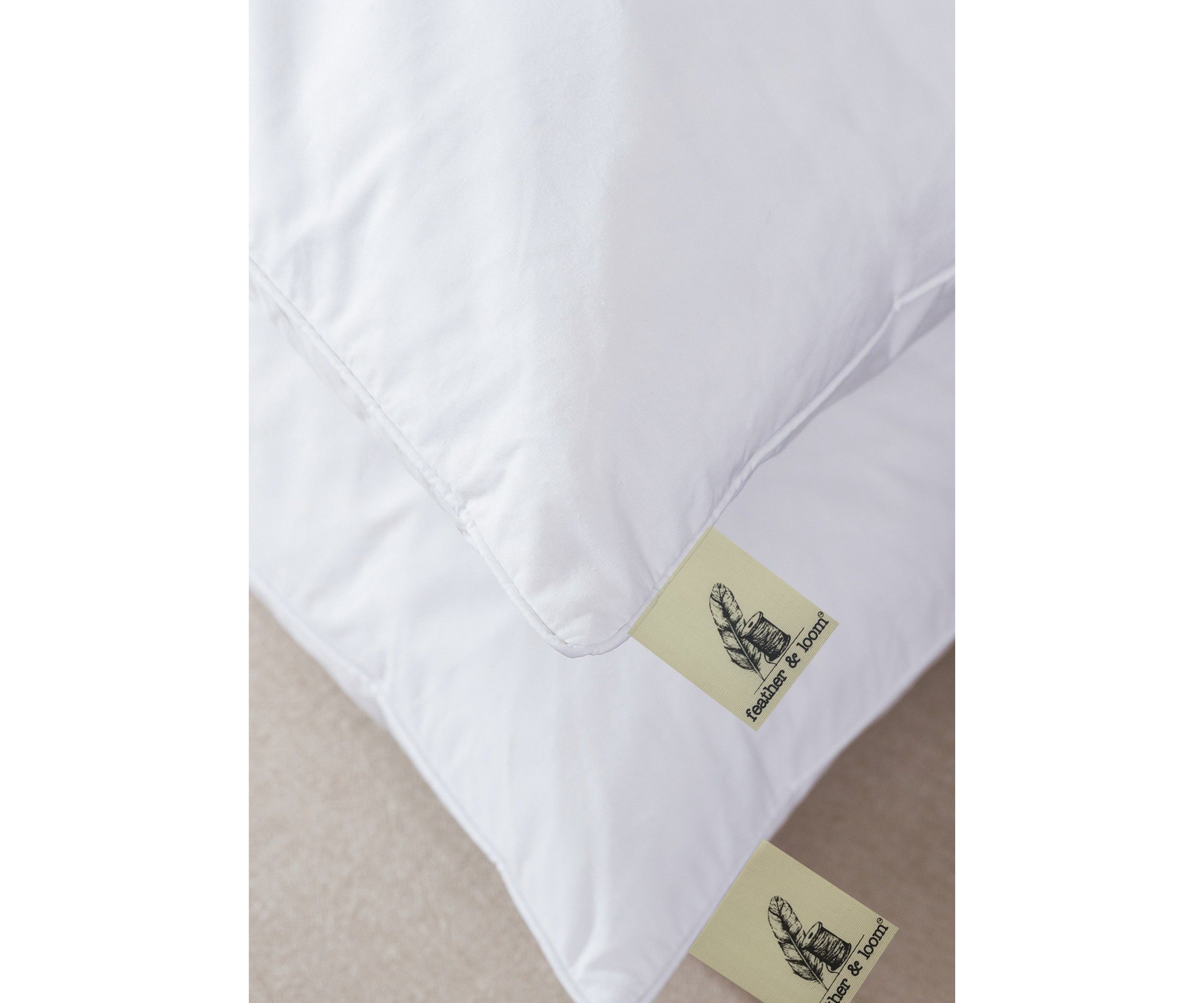 White Nano Feather™ Blend Pillow