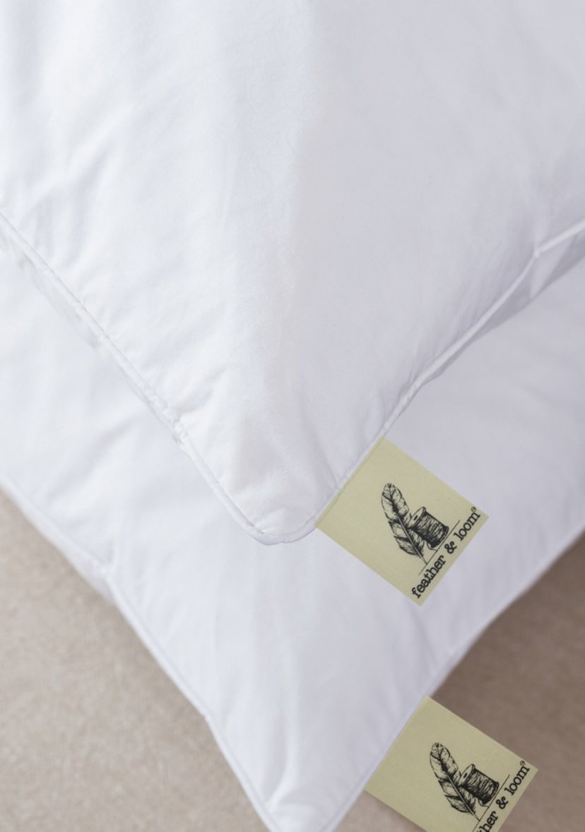 White Nano Feather™ Blend Pillow