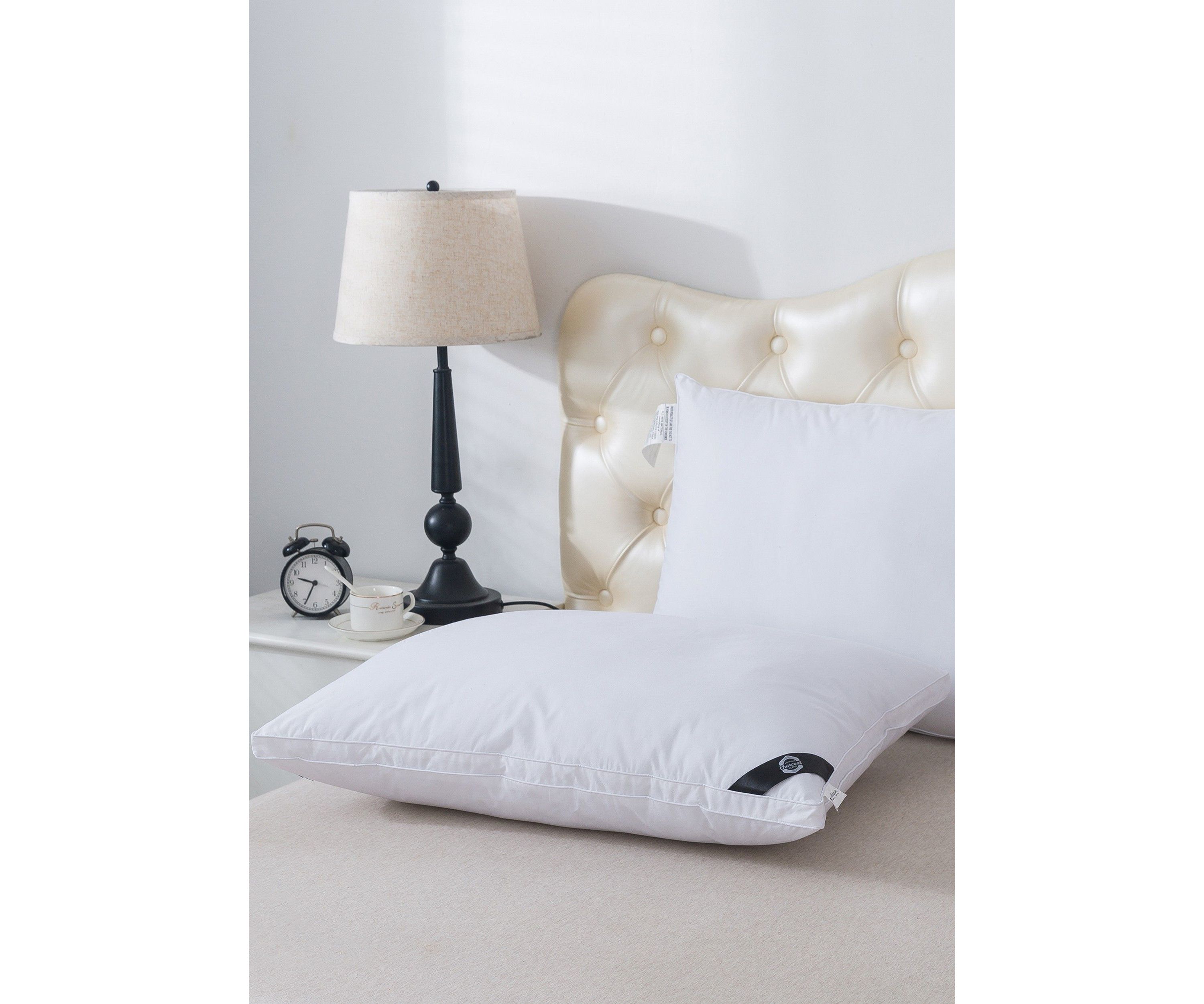 Twin Pack Charcoal Infused Down Alternative Pillow