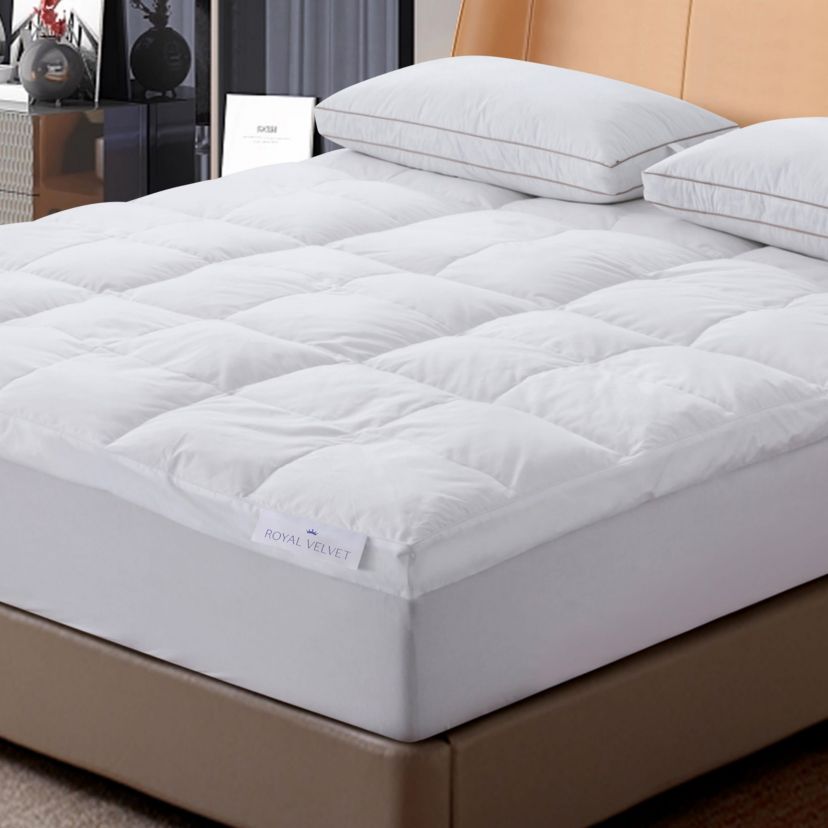 5-Inch Feather Bed with Cotton Cover Twin