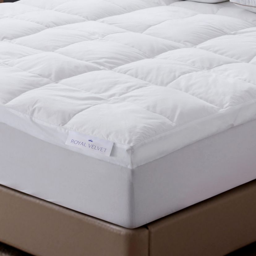 5-Inch Feather Bed with Cotton Cover Twin