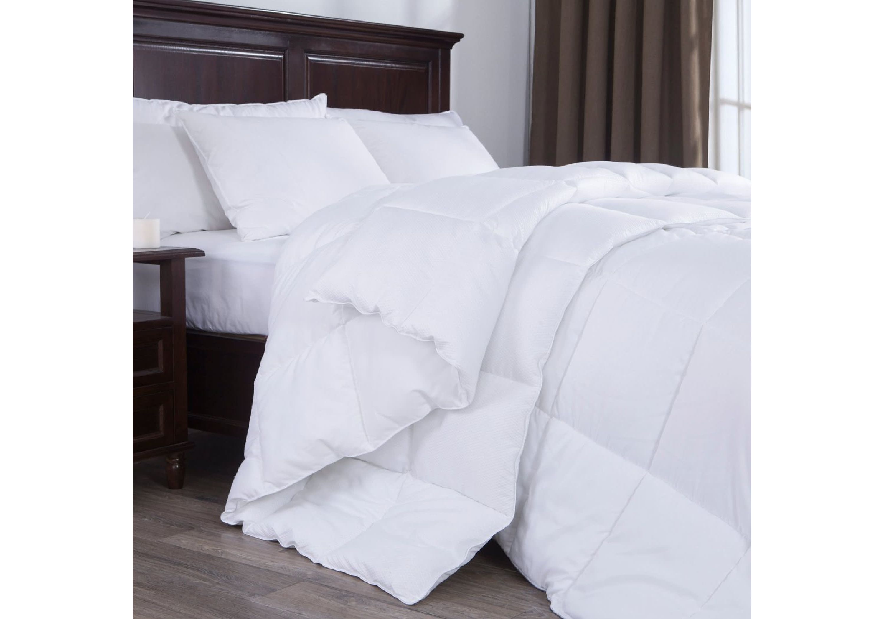 Puredown All Season Down Alternative Comforter Twin in White