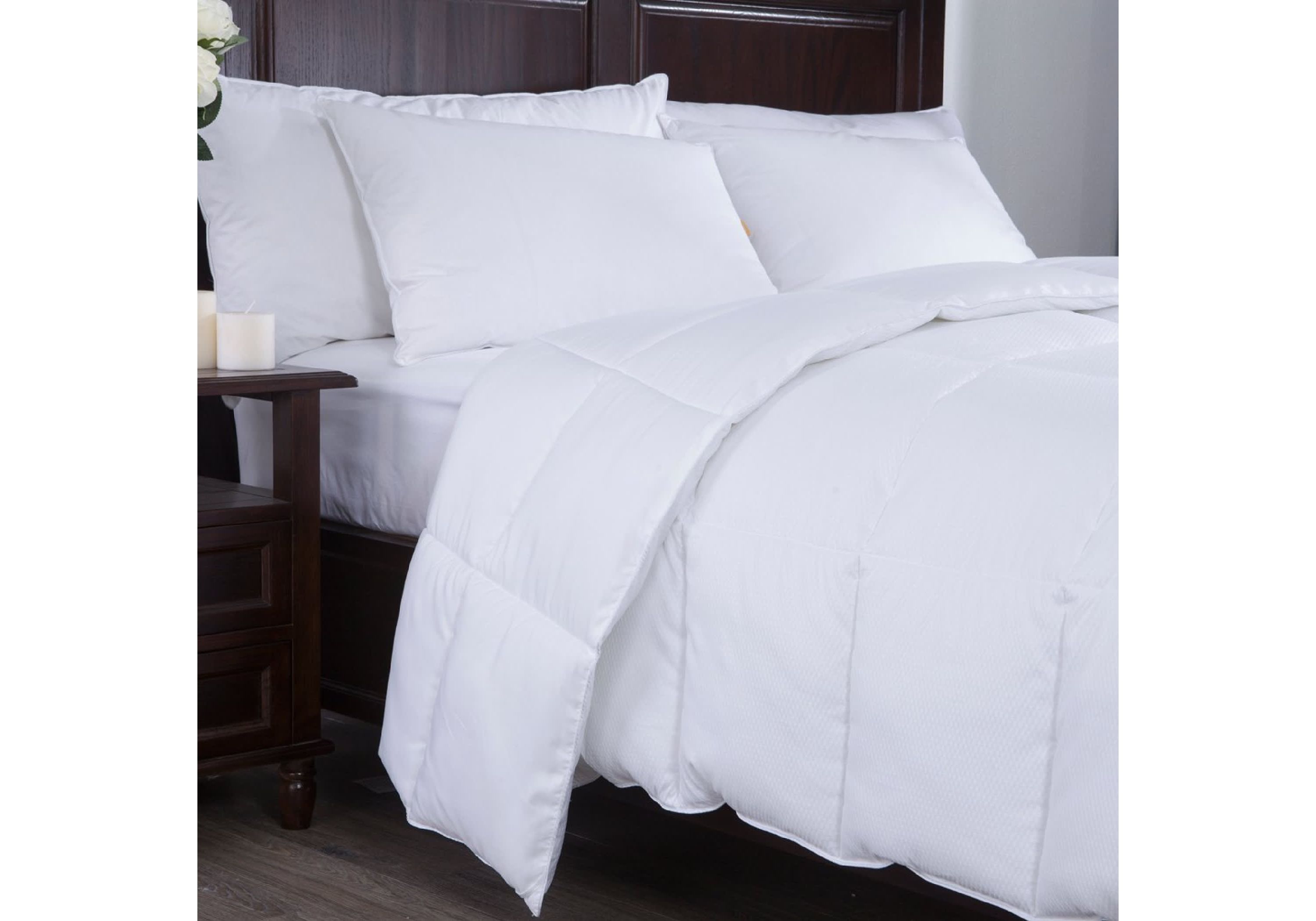 Puredown All Season Down Alternative Comforter Twin in White