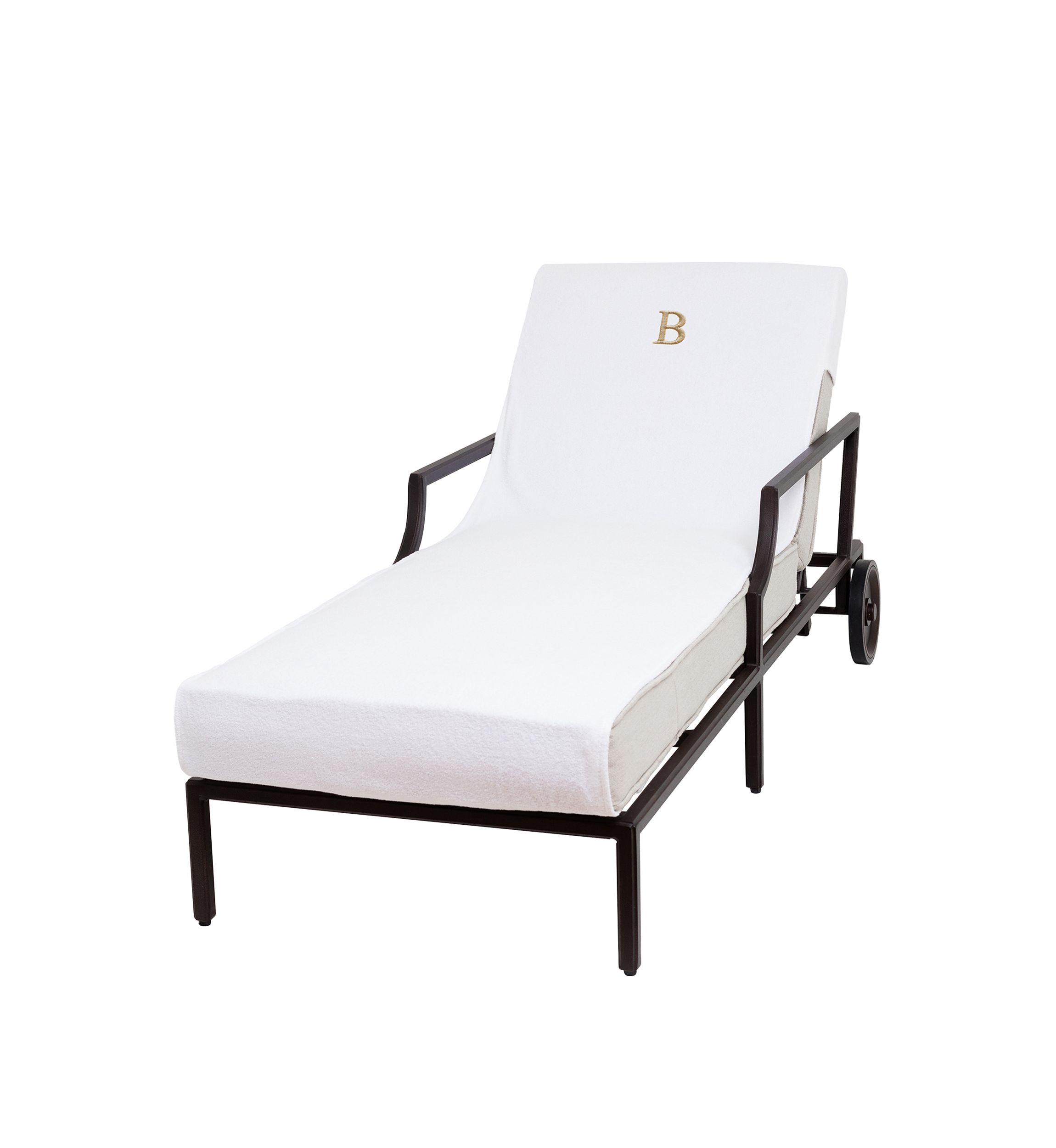 Personalized Standard Size Chaise Lounge Cover