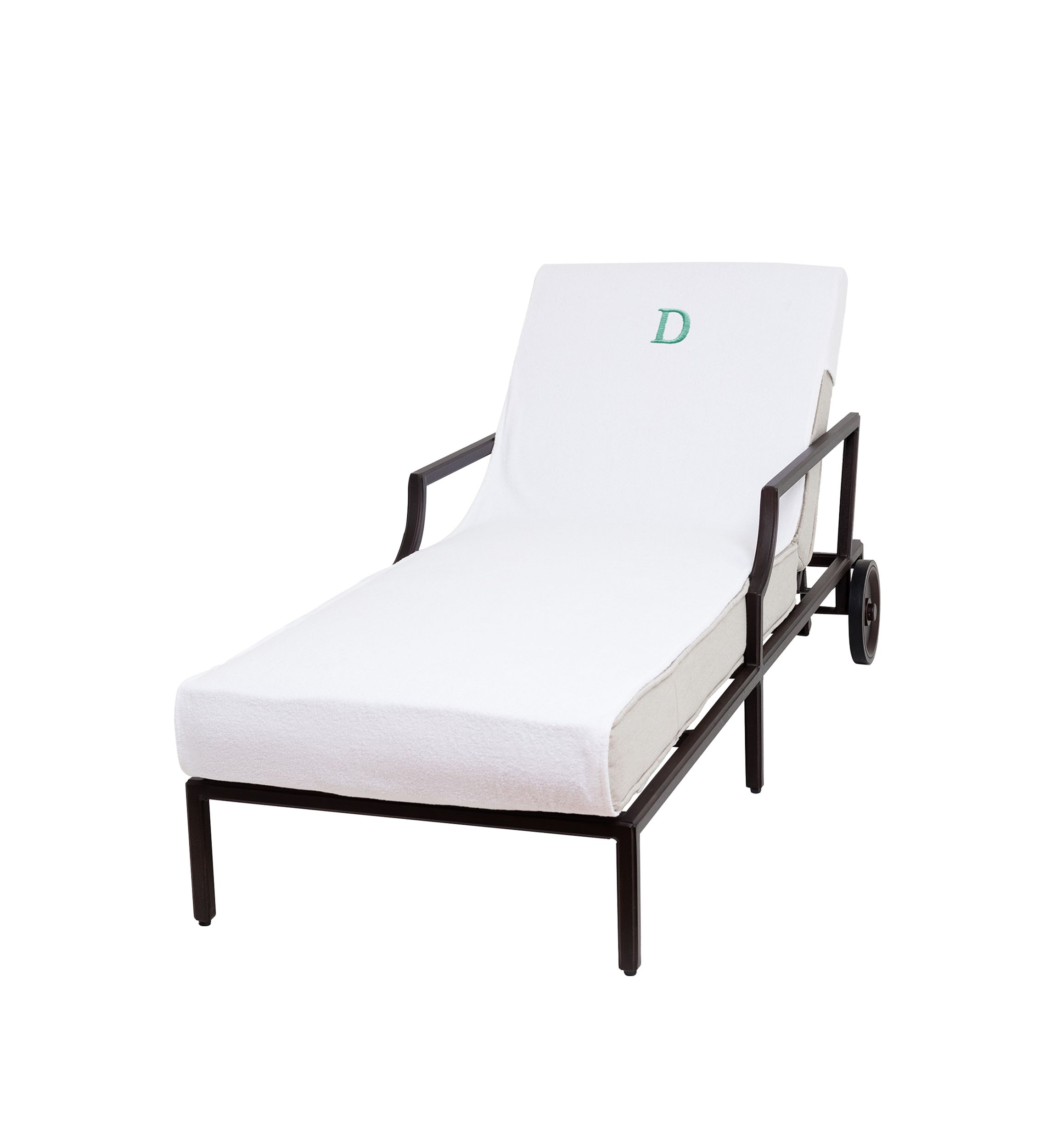 Personalized Standard Size Chaise Lounge Cover