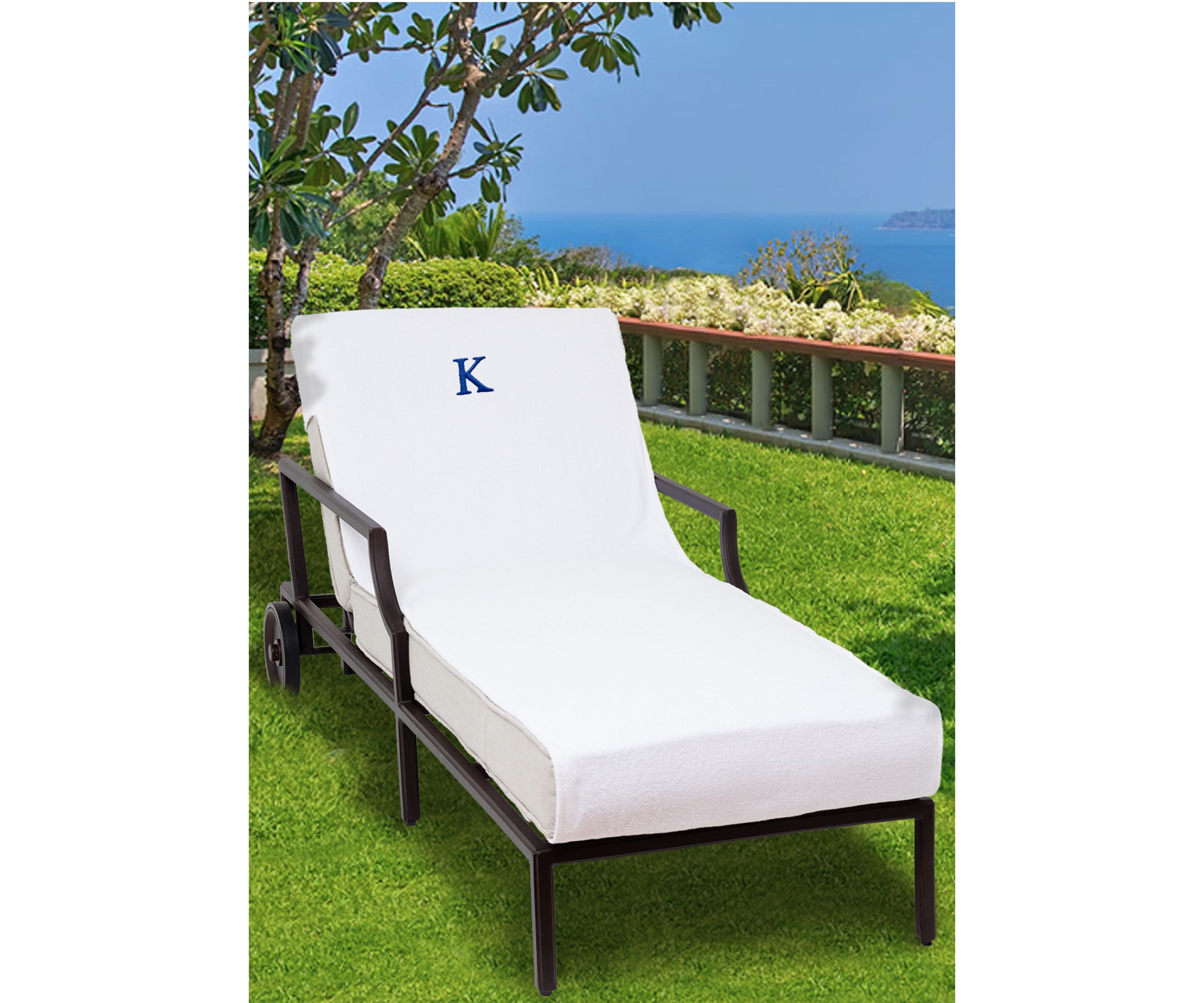 Personalized Standard Size Chaise Lounge Cover