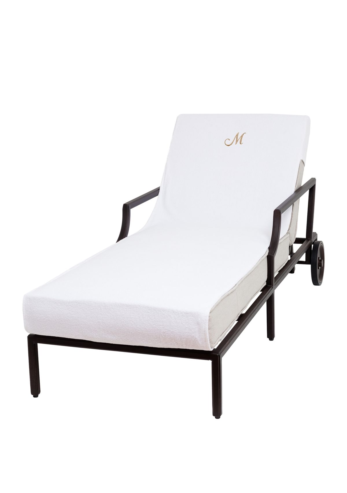 Personalized Standard Size Chaise Lounge Cover