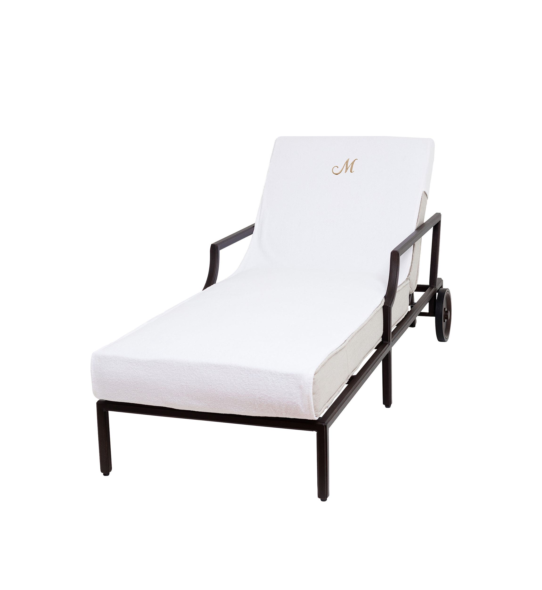 Personalized Standard Size Chaise Lounge Cover