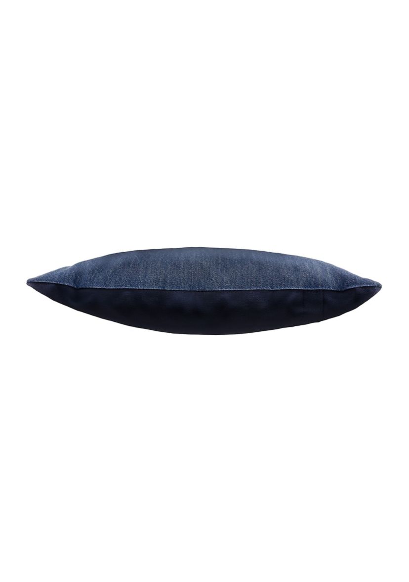 WELCOME Denim Decorative Pillow Cover