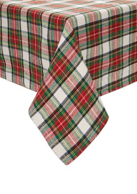 tartan plaid scarf silk