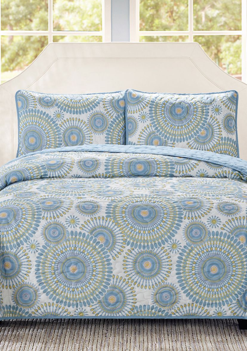 Crushed Starburst Quilt Set