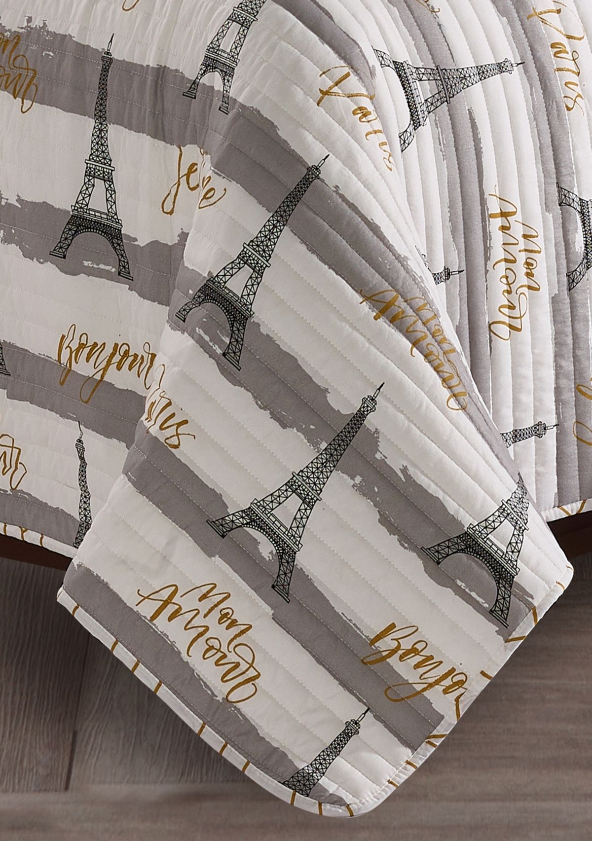 Bonjour Paris Quilt Set