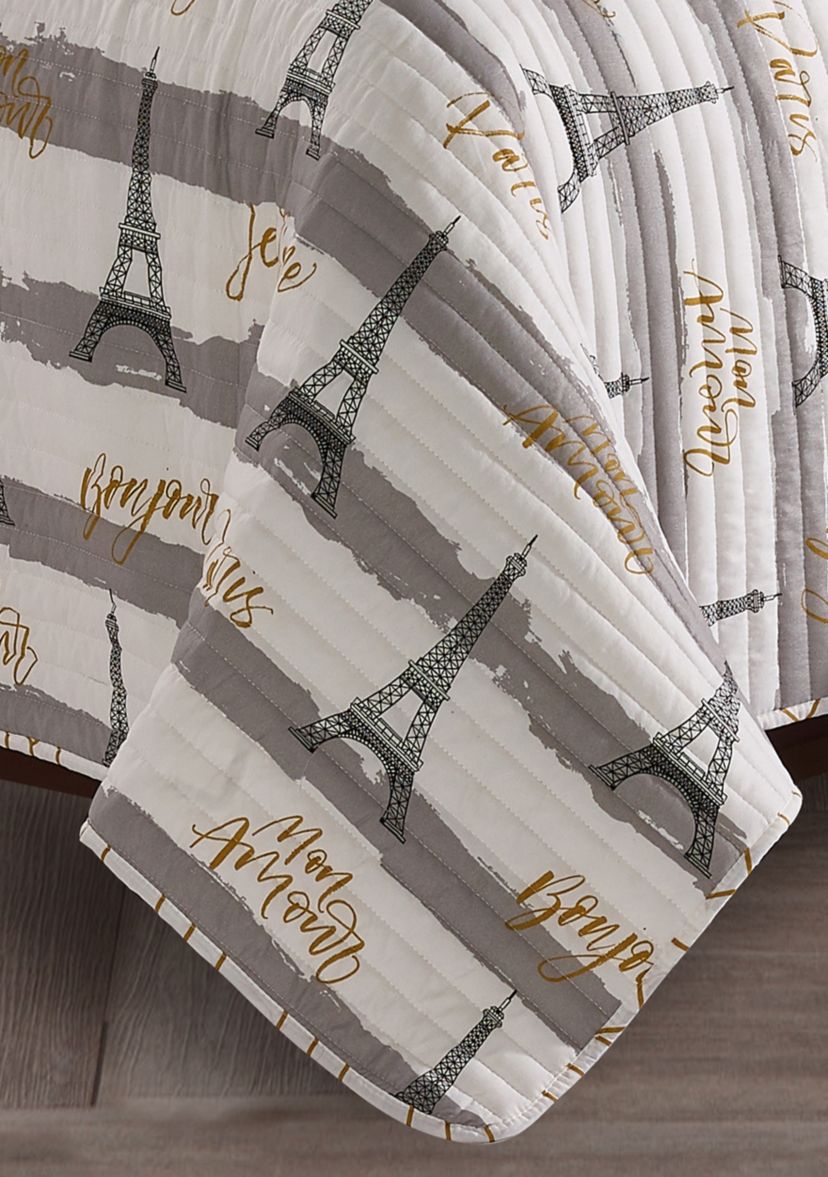 Bonjour Paris Quilt Set